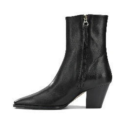 "Hedvig" zippered ankle boots