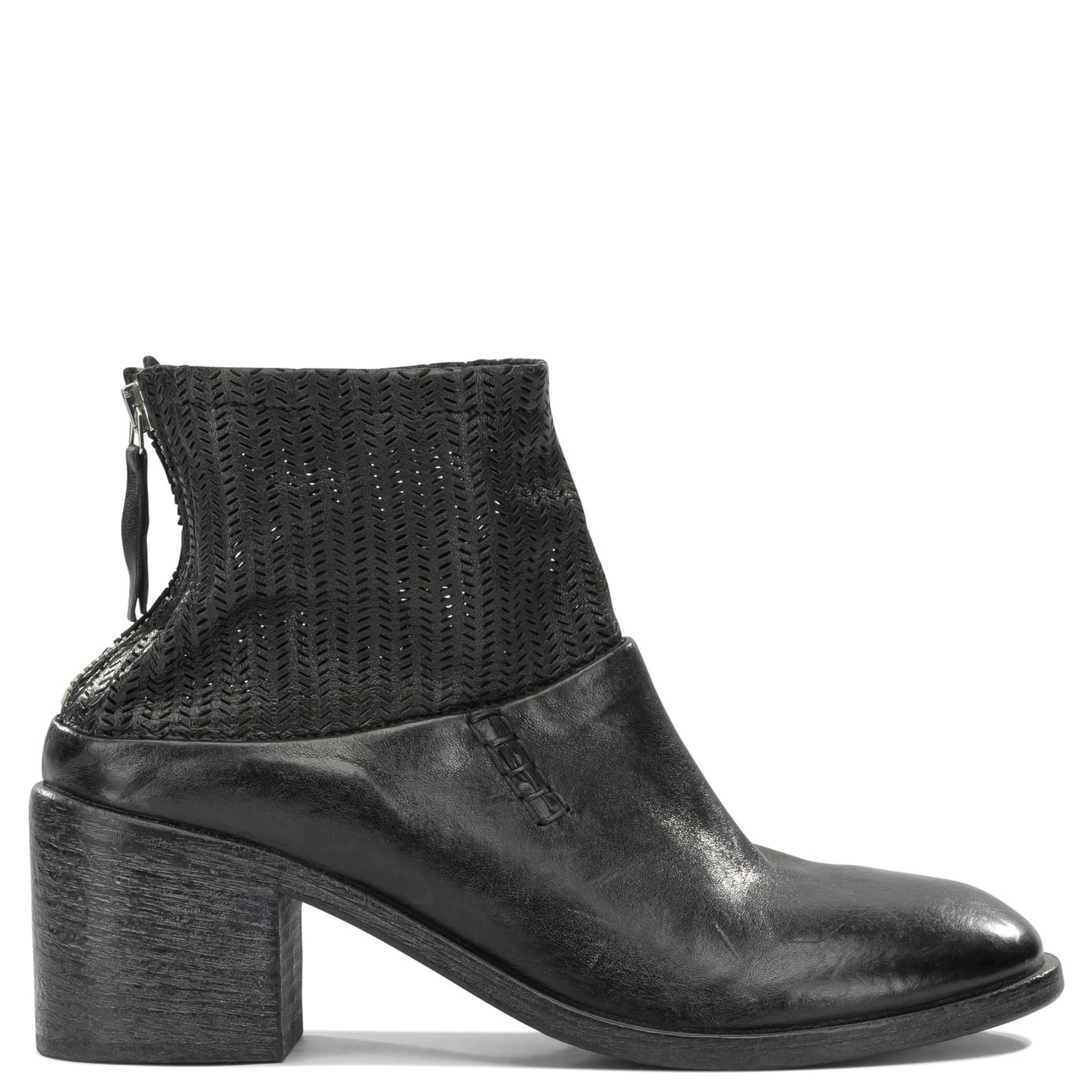 70MM zippered ankle boots