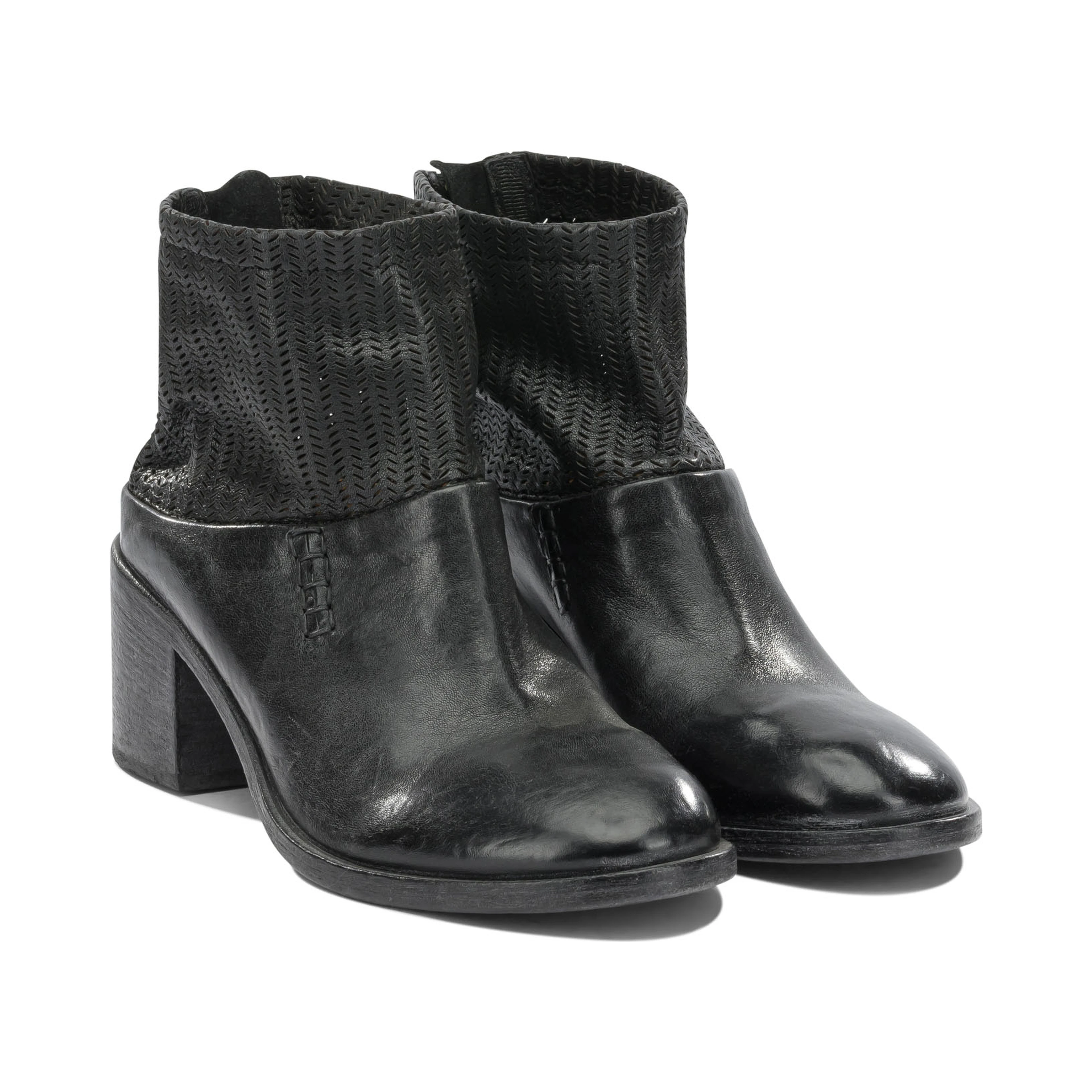 70MM zippered ankle boots