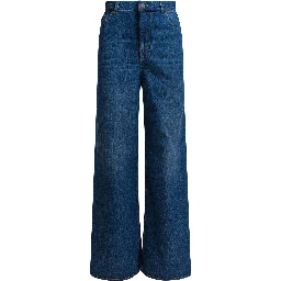 Wide leg jeans