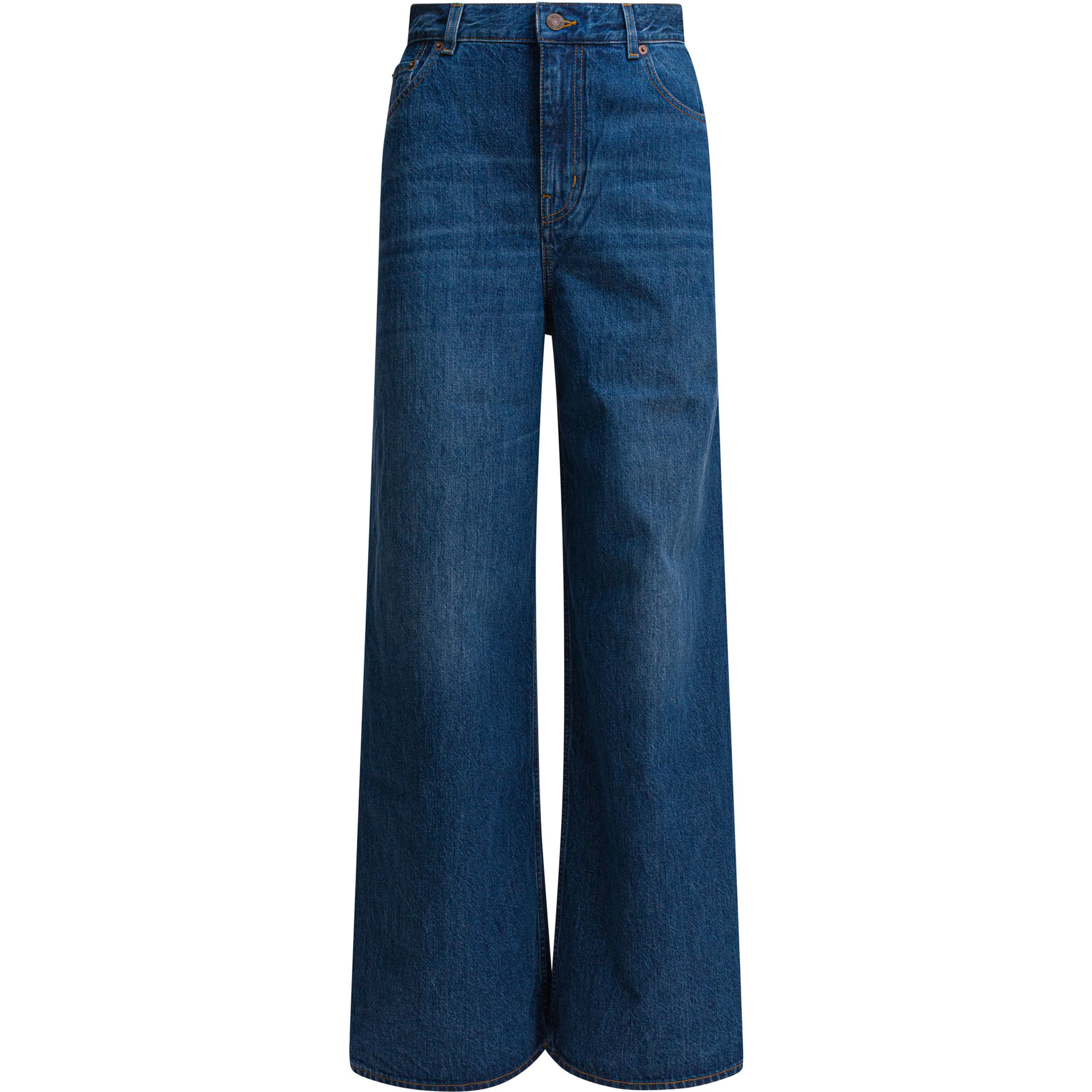 Wide leg jeans
