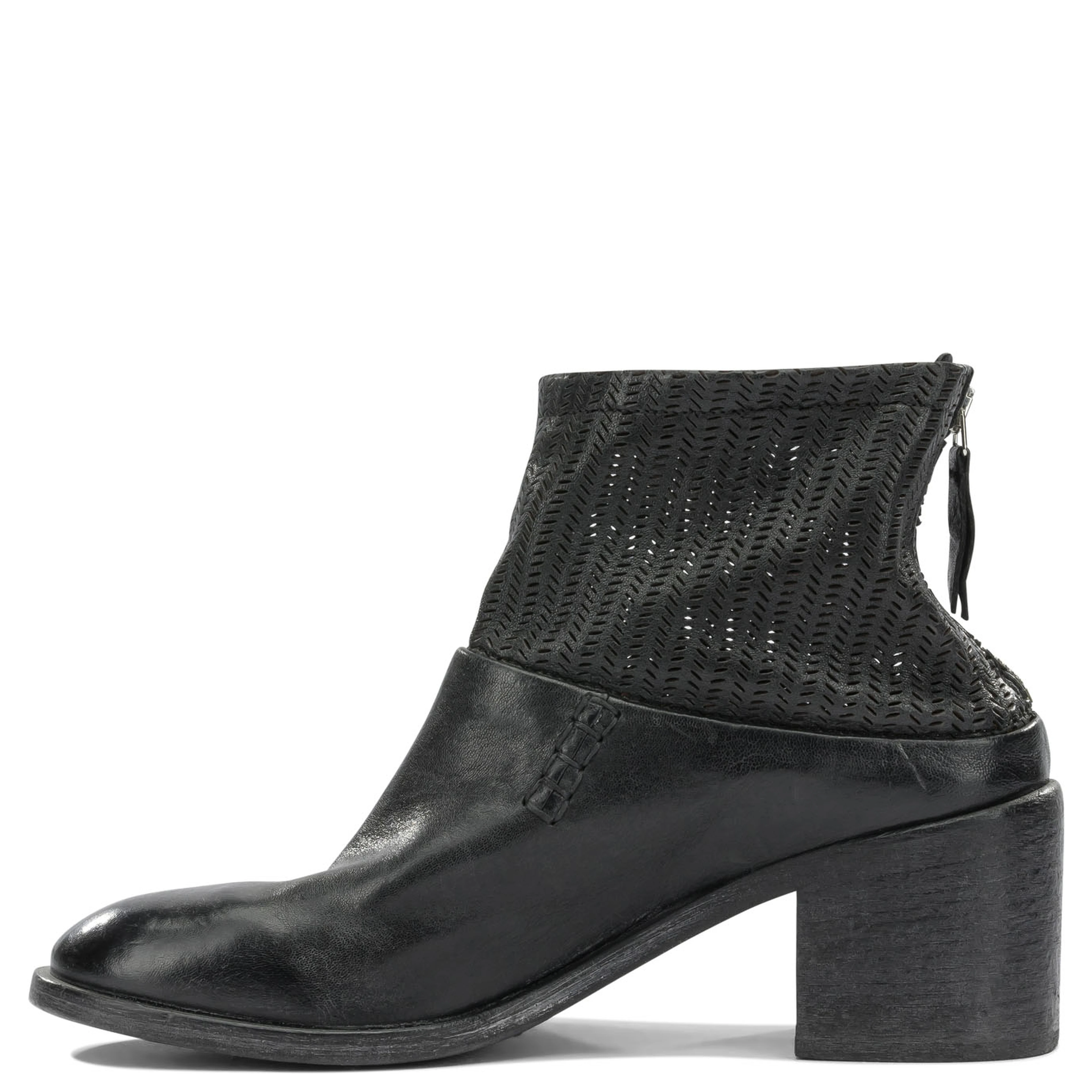 70MM zippered ankle boots