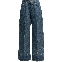 Wide leg jeans