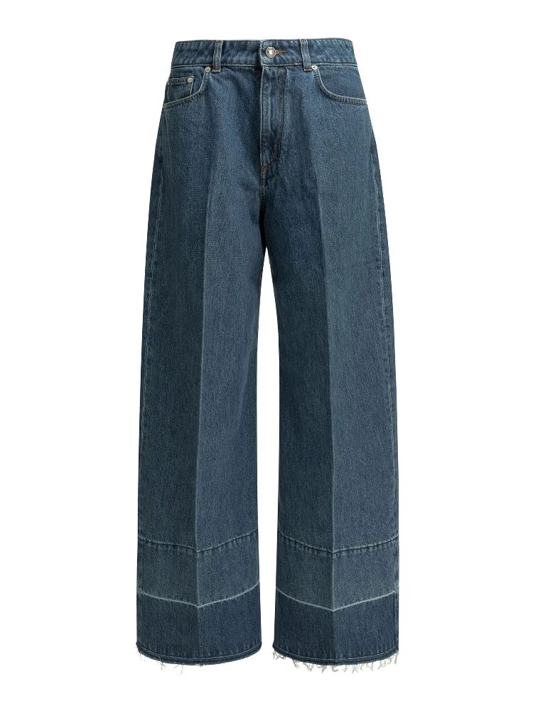 Wide leg jeans