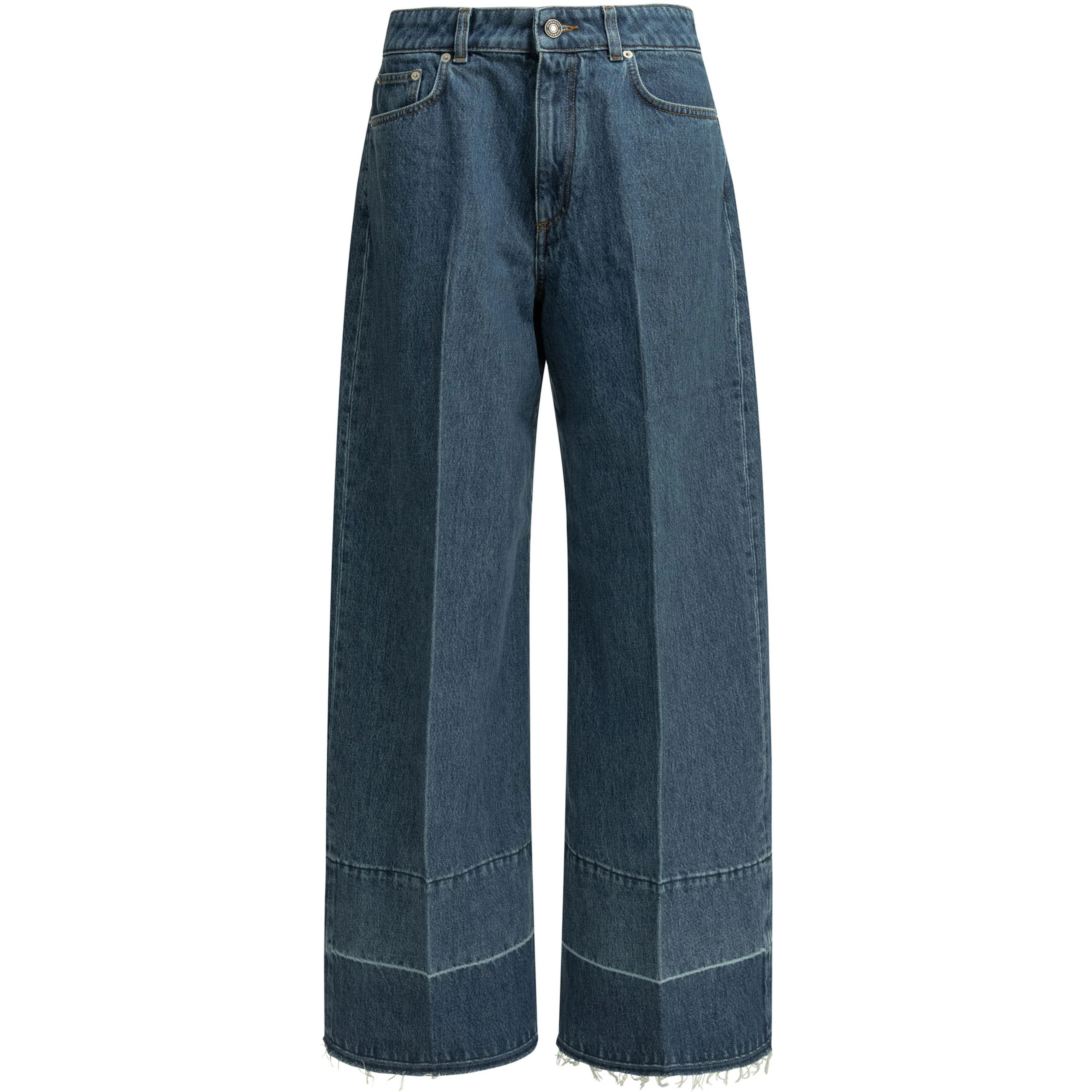 Wide leg jeans