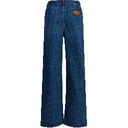 Wide leg jeans