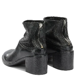 70MM zippered ankle boots