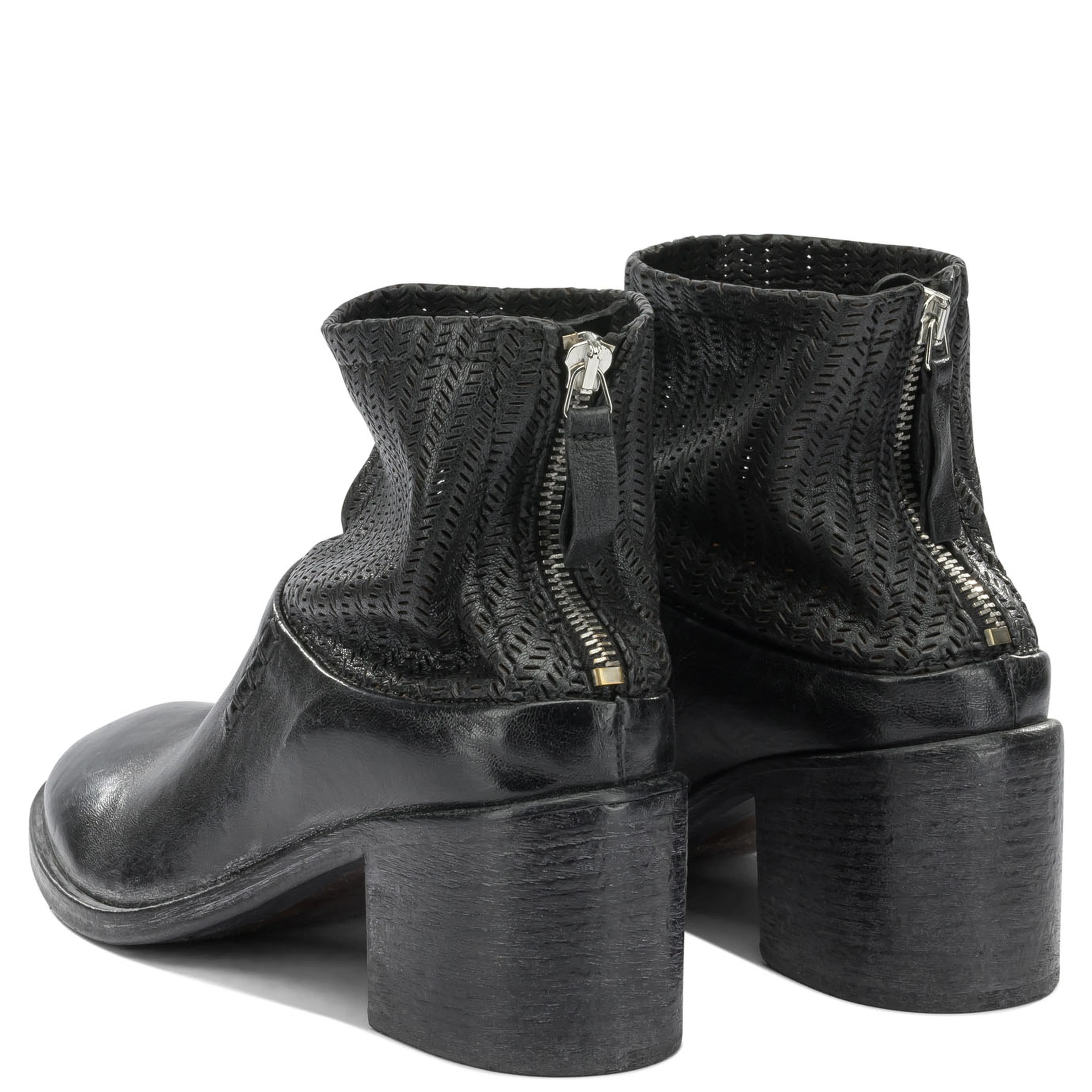 70MM zippered ankle boots