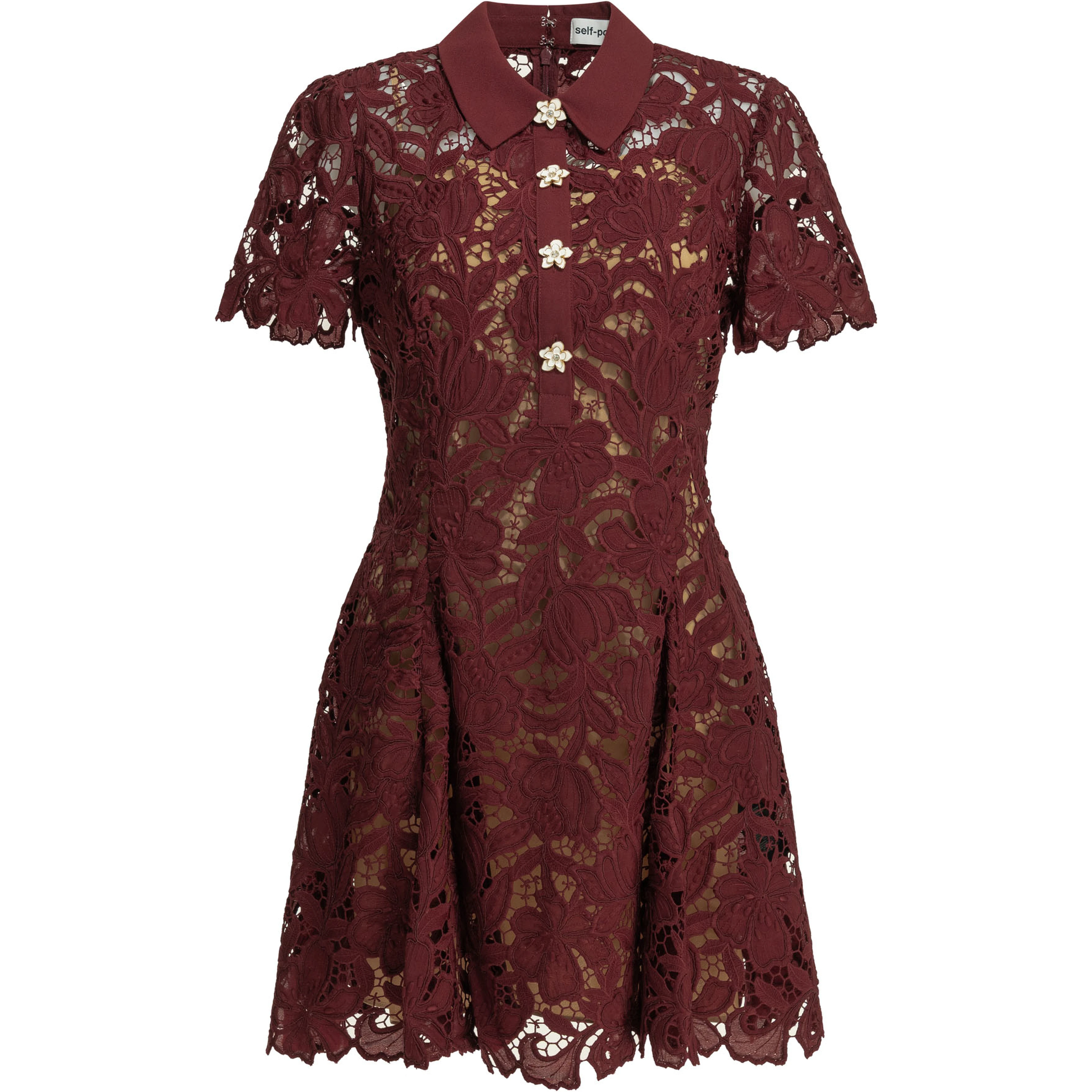 Short lace dress