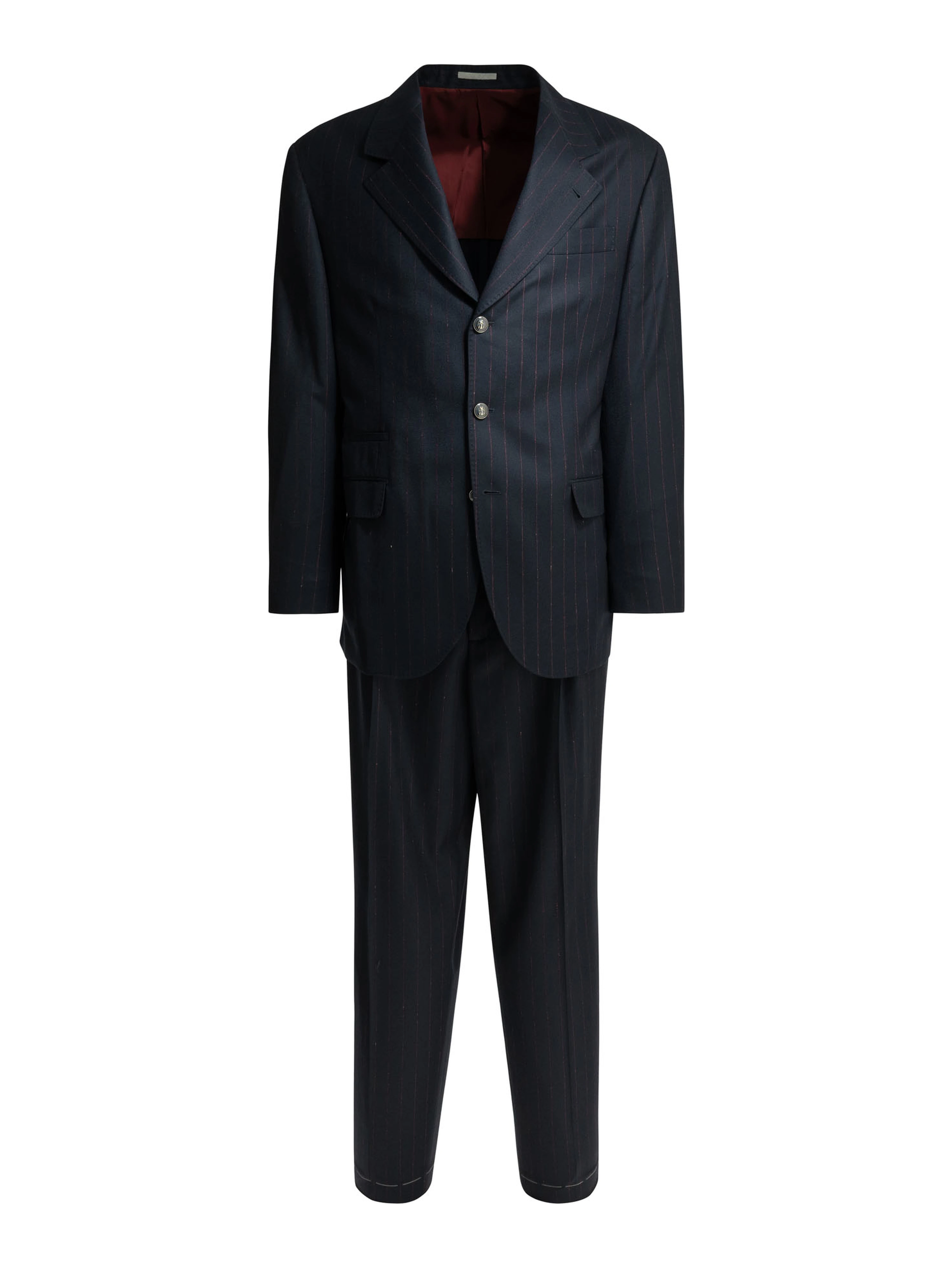 Formal pinstripe suit