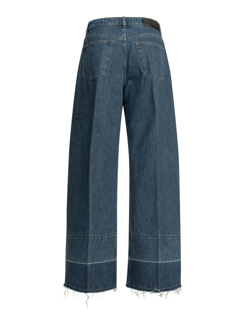 Wide leg jeans