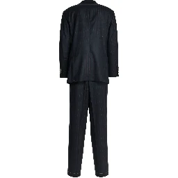 Formal pinstripe suit