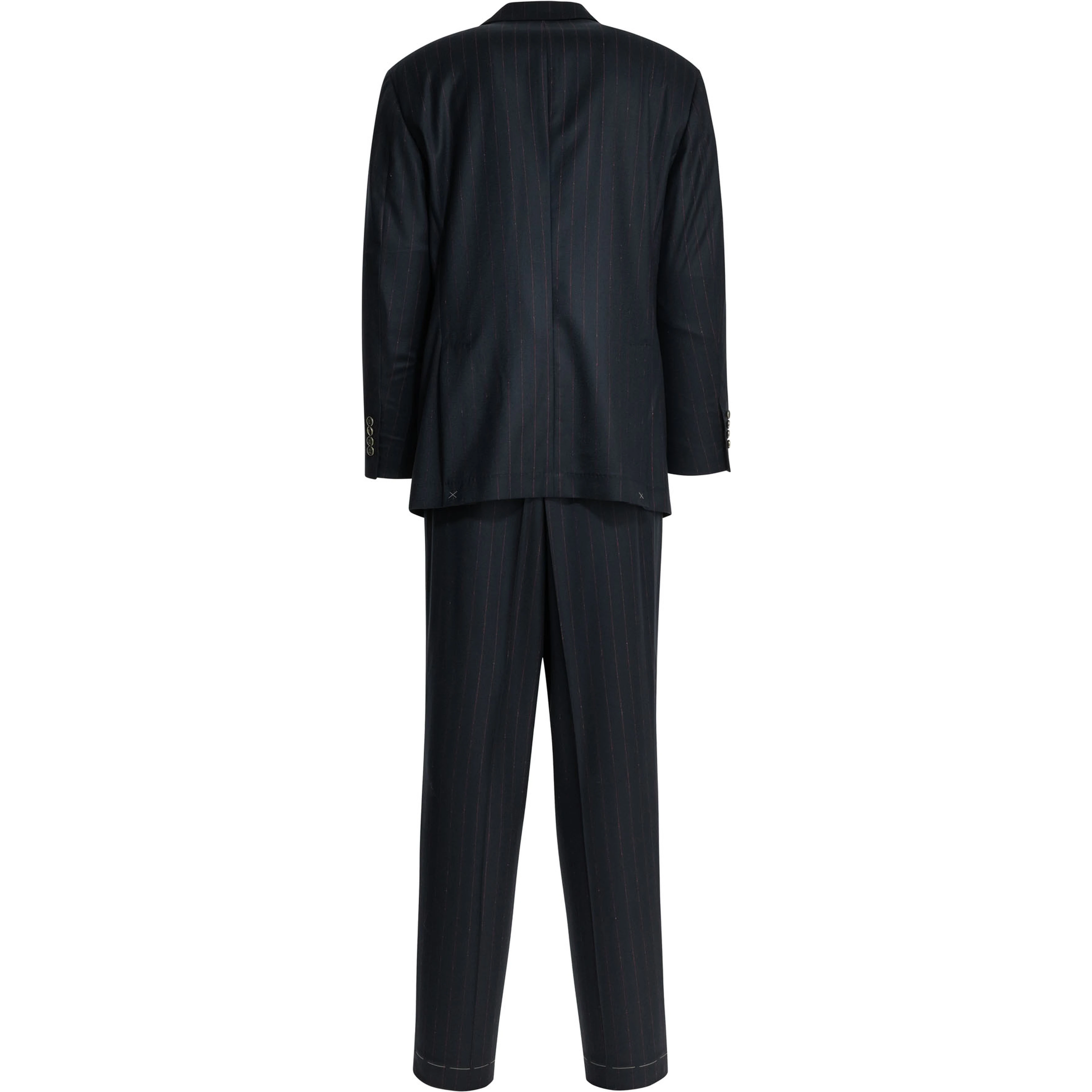 Formal pinstripe suit
