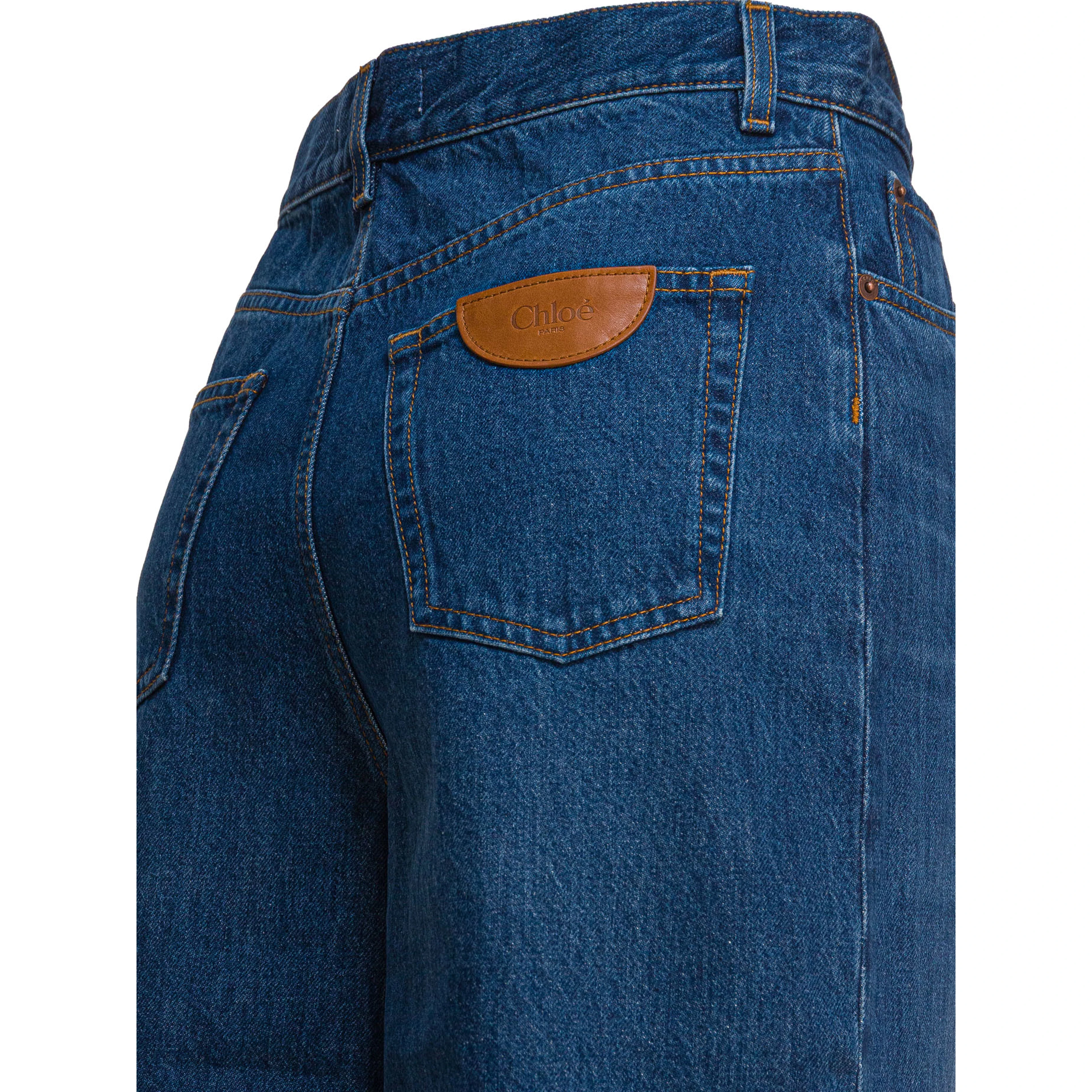 Wide leg jeans