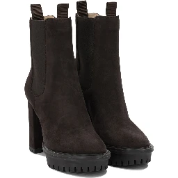 "Barry 100MM" Pull-On Ankle Boots