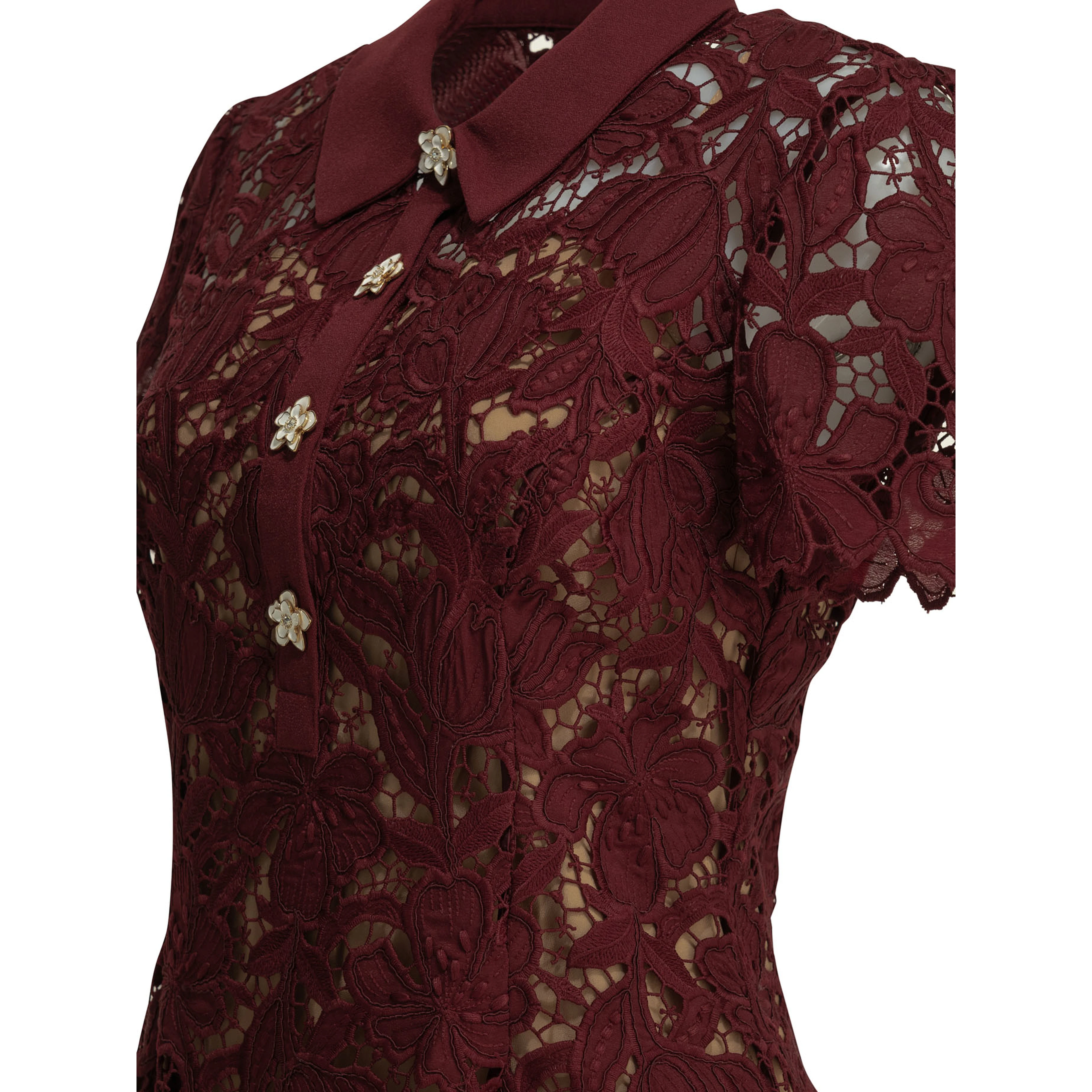 Short lace dress