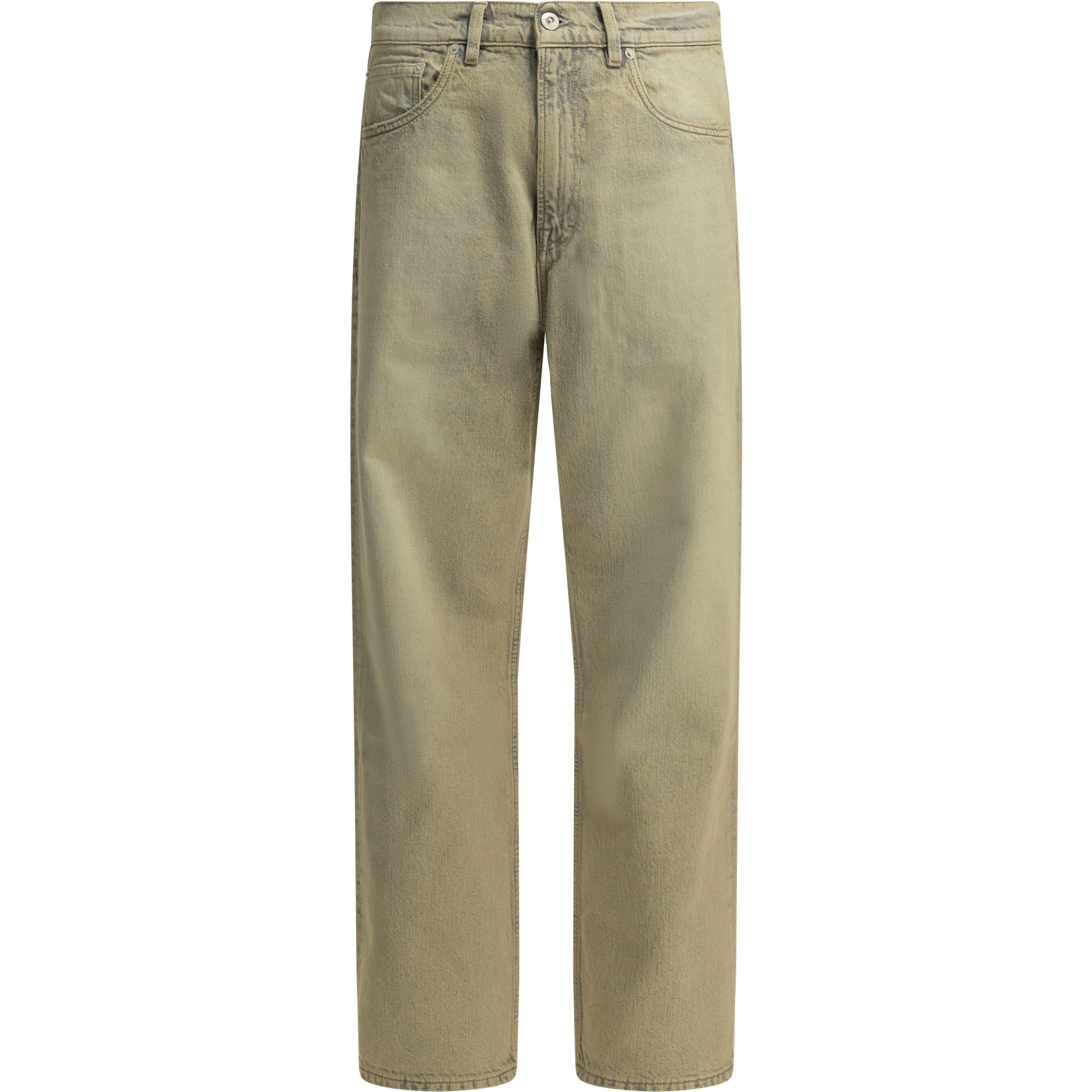 "Wolfpack Wash" Straight-Leg Jeans