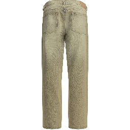 "Wolfpack Wash" Straight-Leg Jeans
