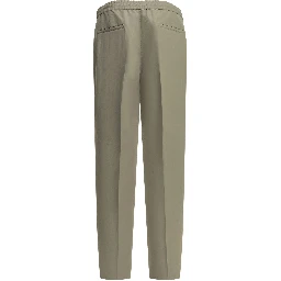 Casual linen and cotton pants