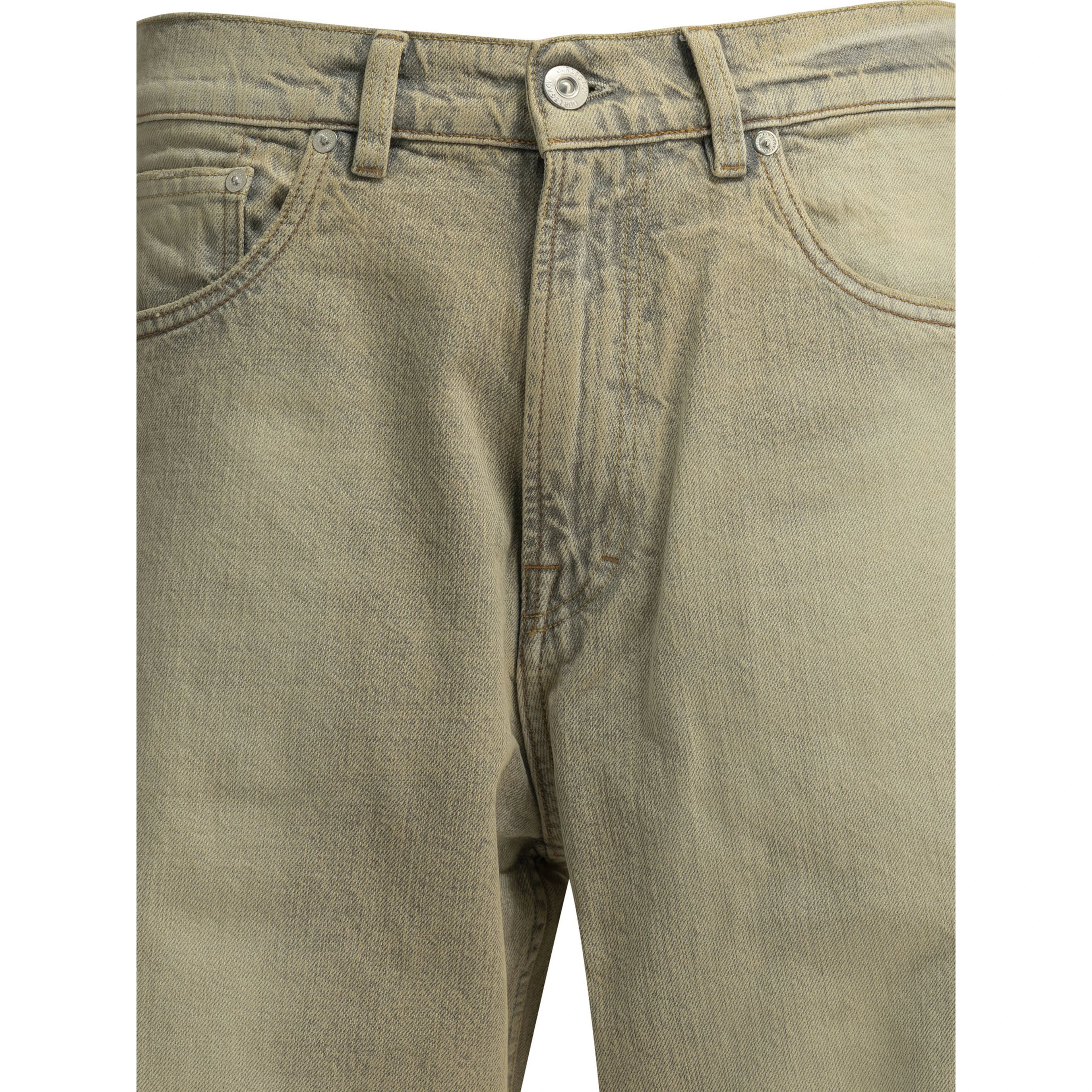 "Wolfpack Wash" Straight-Leg Jeans