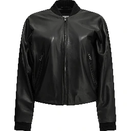 Nappa leather jacket
