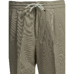 Casual linen and cotton pants