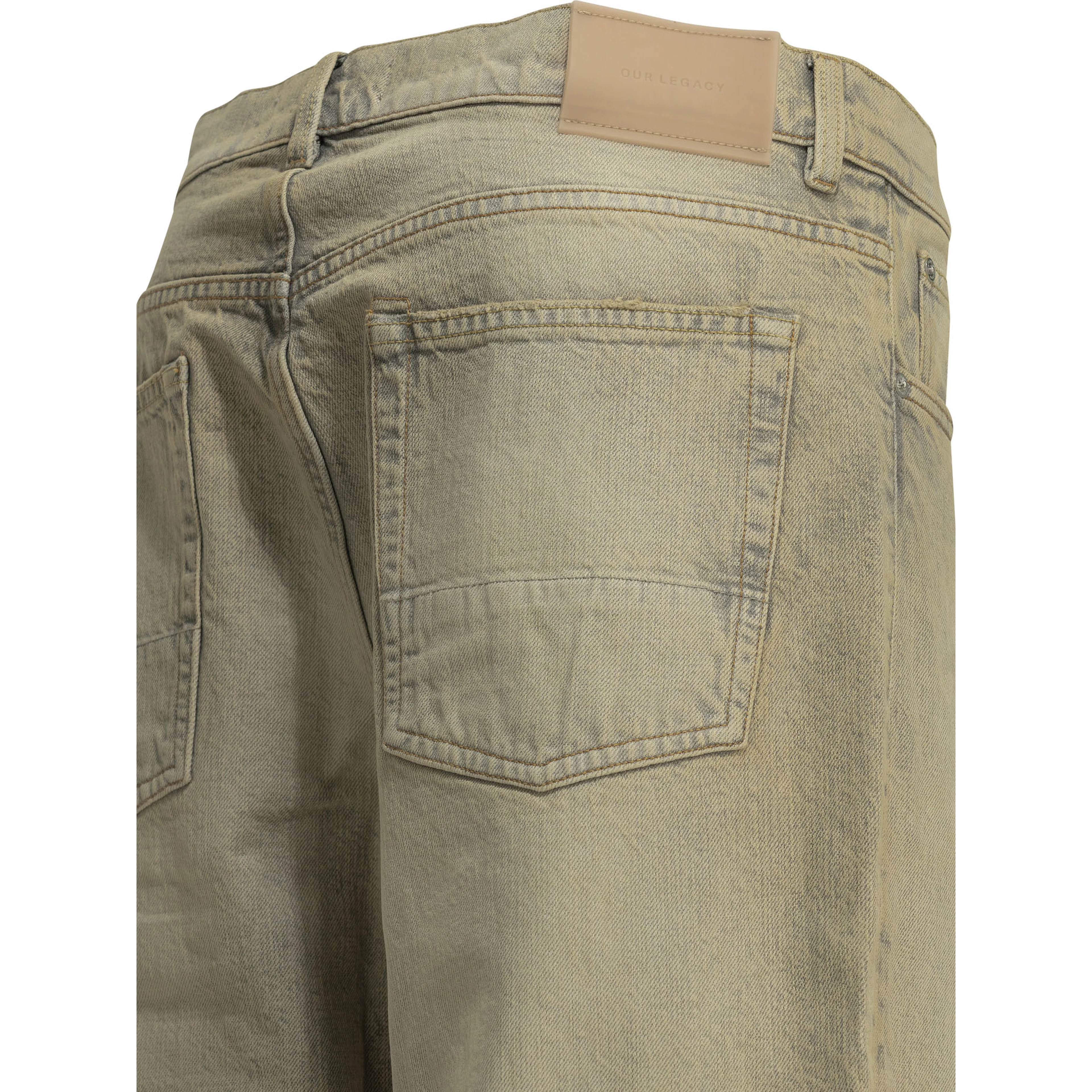 "Wolfpack Wash" Straight-Leg Jeans
