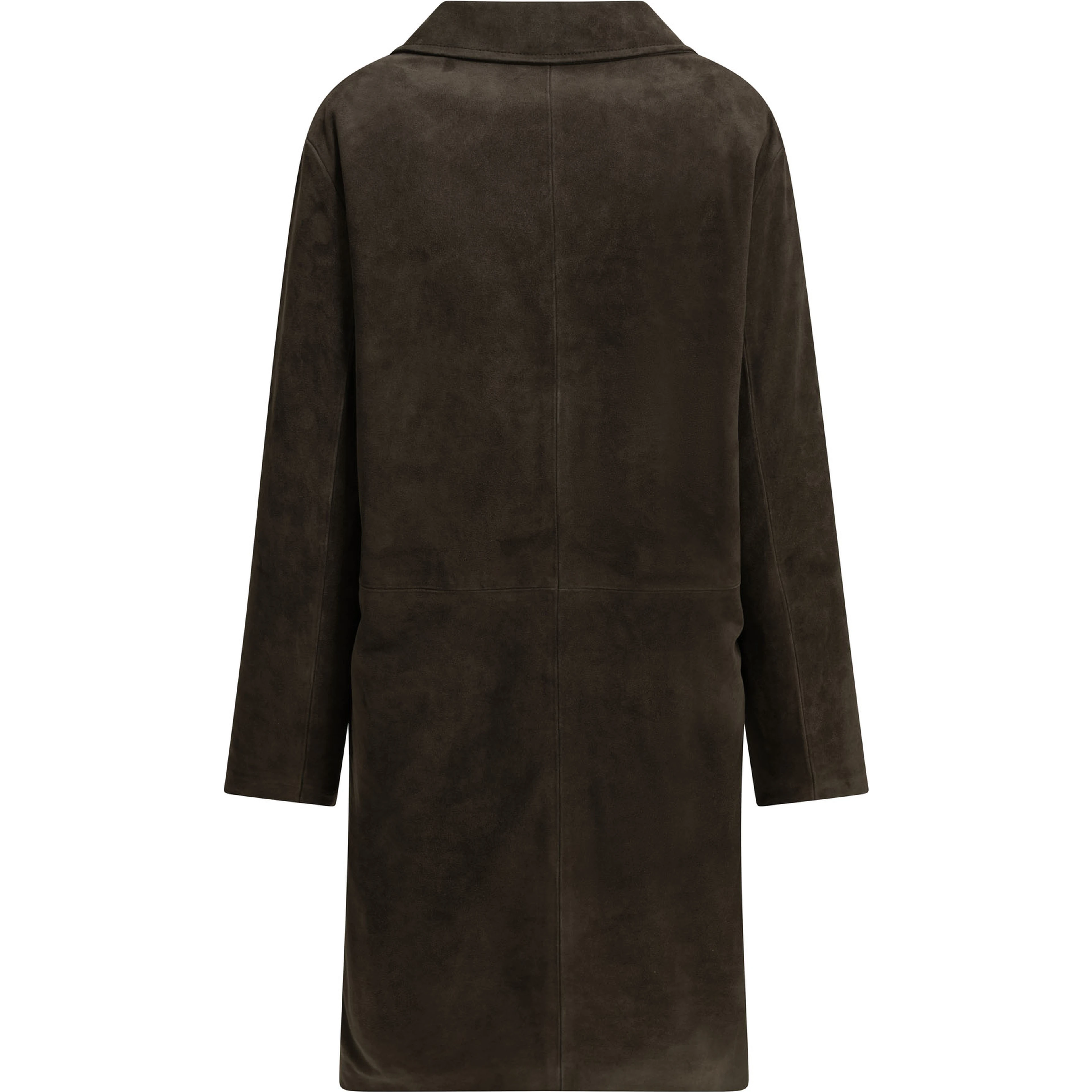 Padded suede jacket