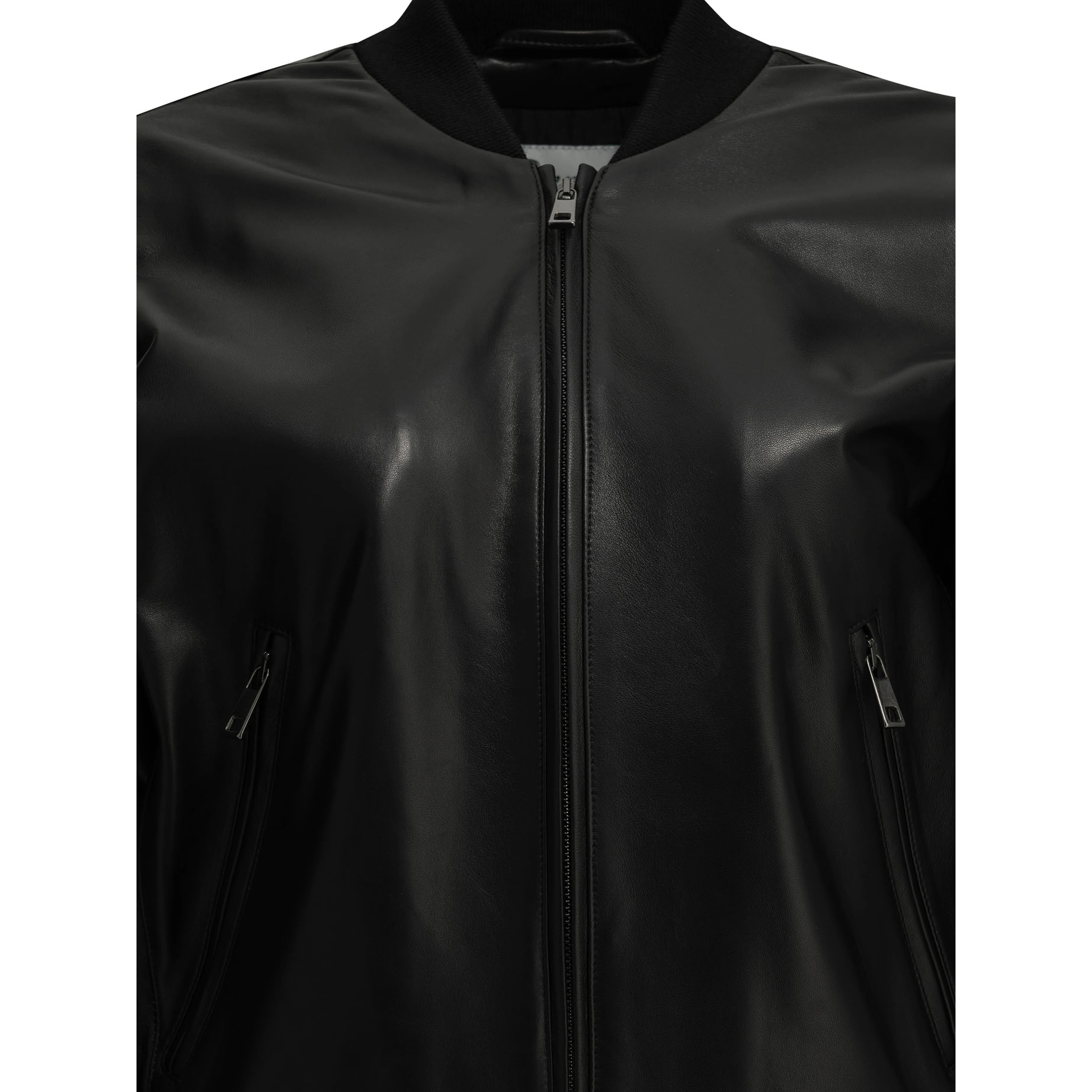 Nappa leather jacket