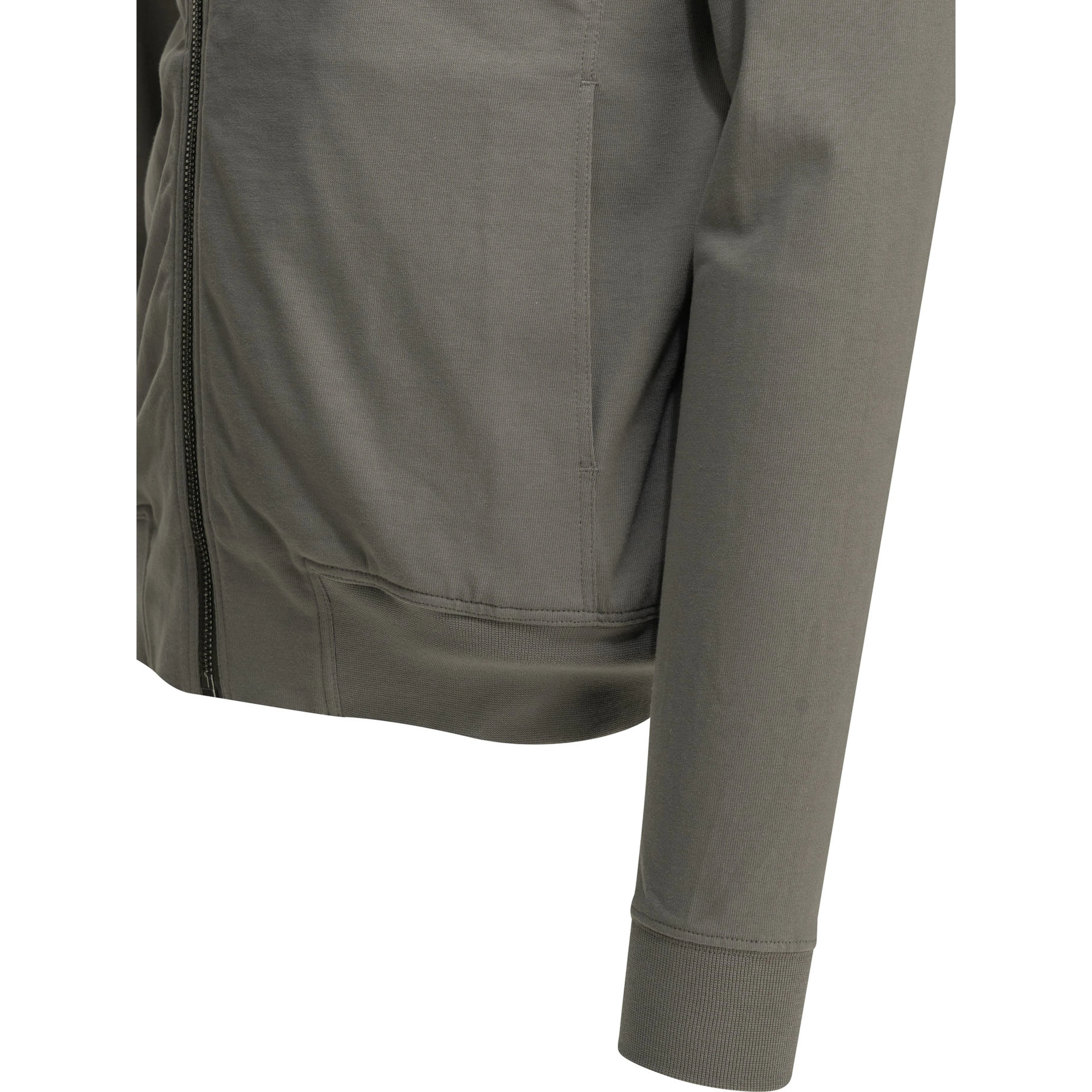 "Bauhaus" zippered sweatshirt