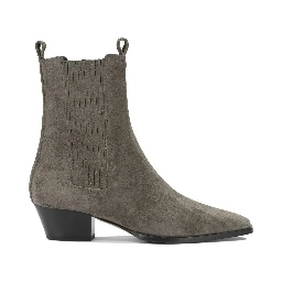 "Agata" Pull-On Ankle Boots