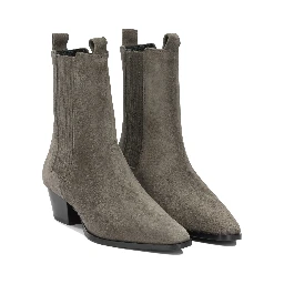 "Agata" Pull-On Ankle Boots
