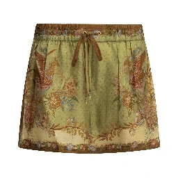 "Indra Relaxed" lace-up shorts