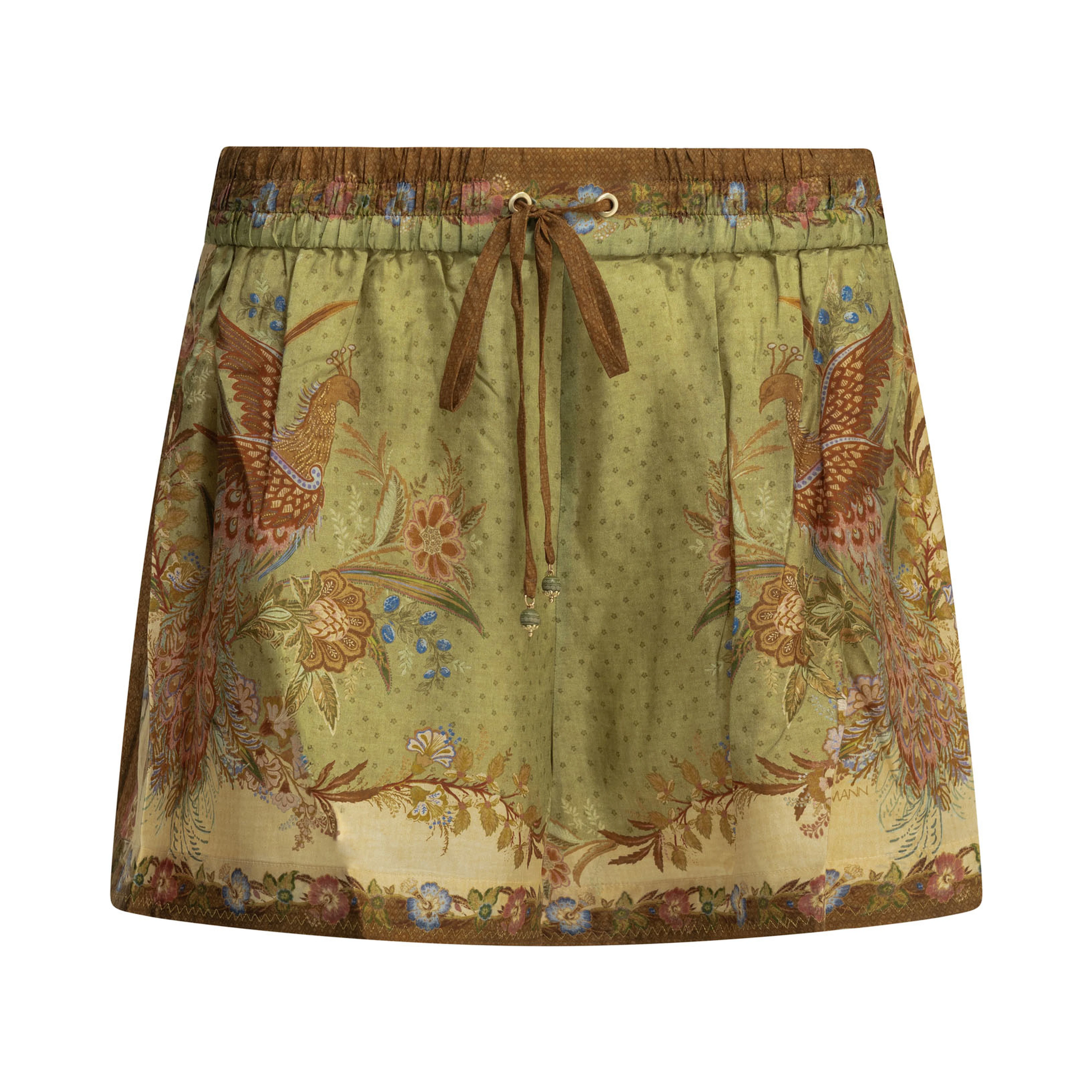 "Indra Relaxed" lace-up shorts