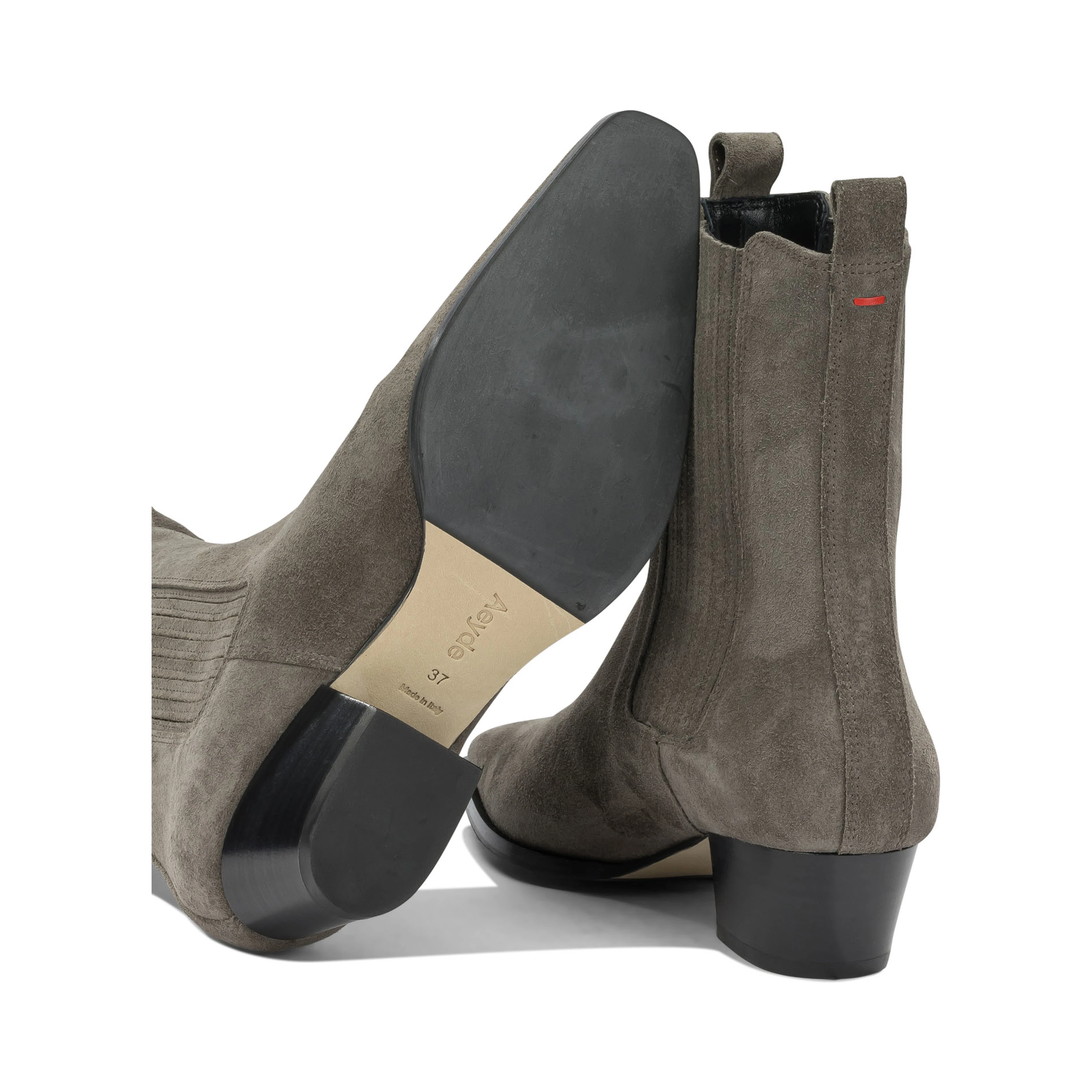 "Agata" Pull-On Ankle Boots