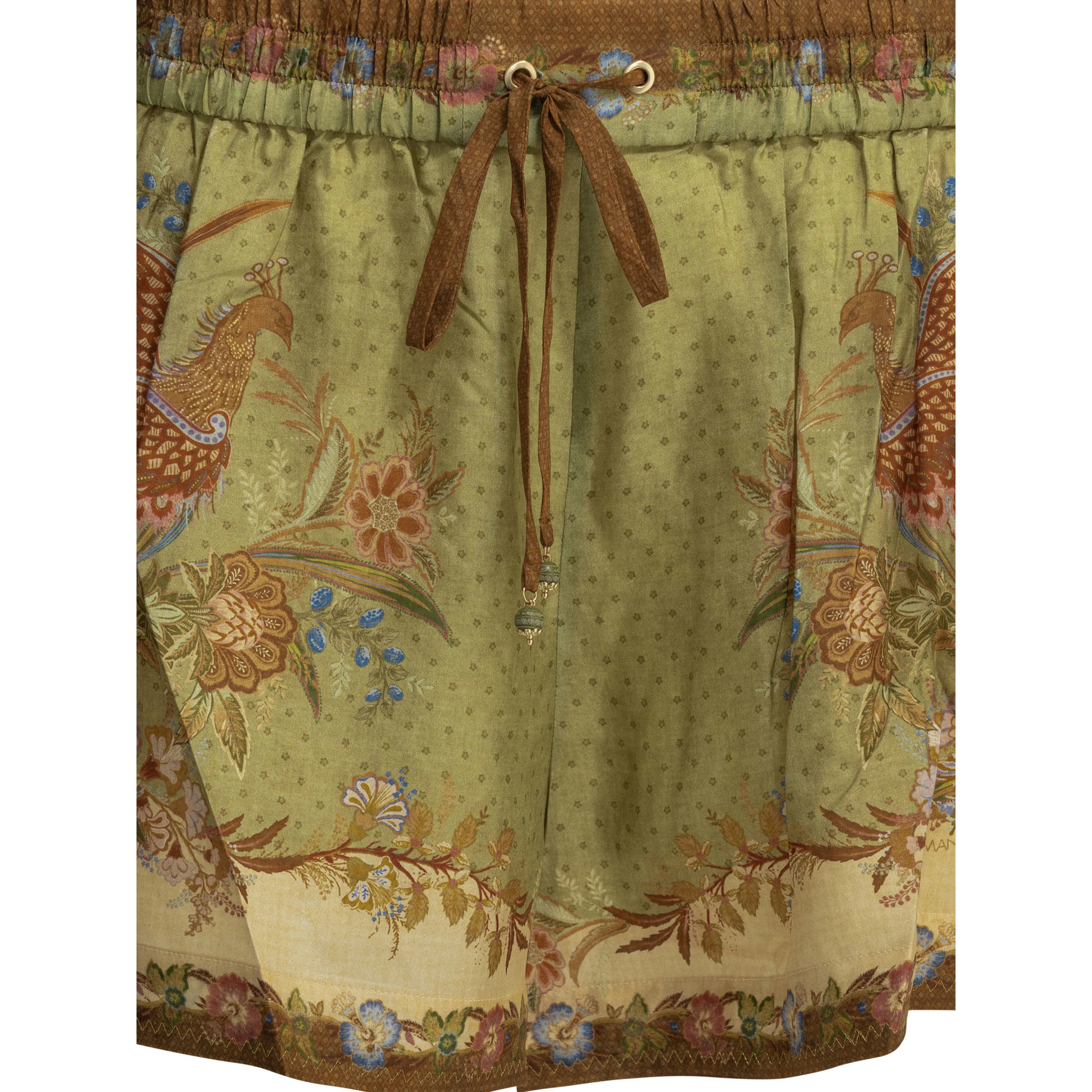 "Indra Relaxed" lace-up shorts