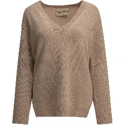 V-neck cashmere sweater
