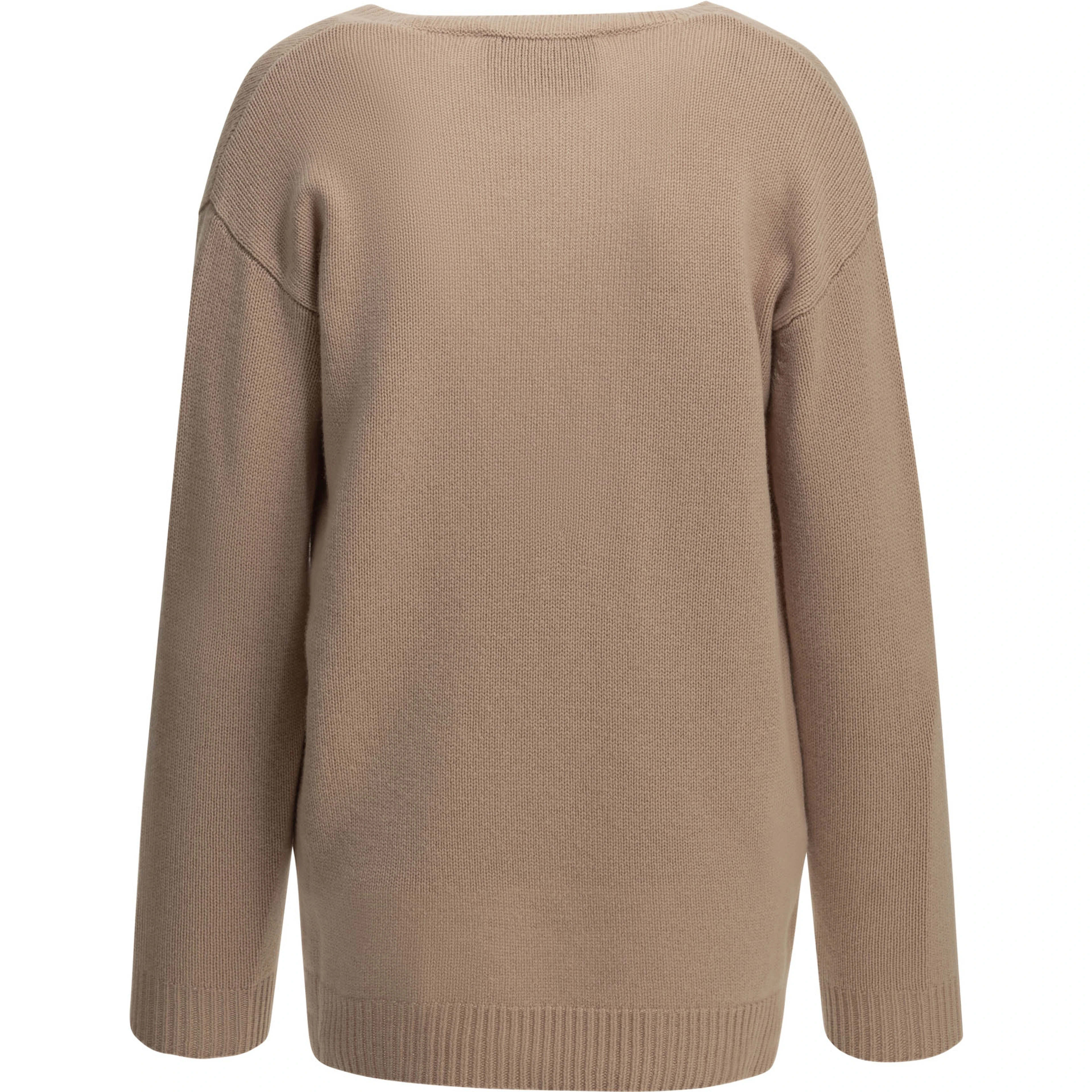 V-neck cashmere sweater