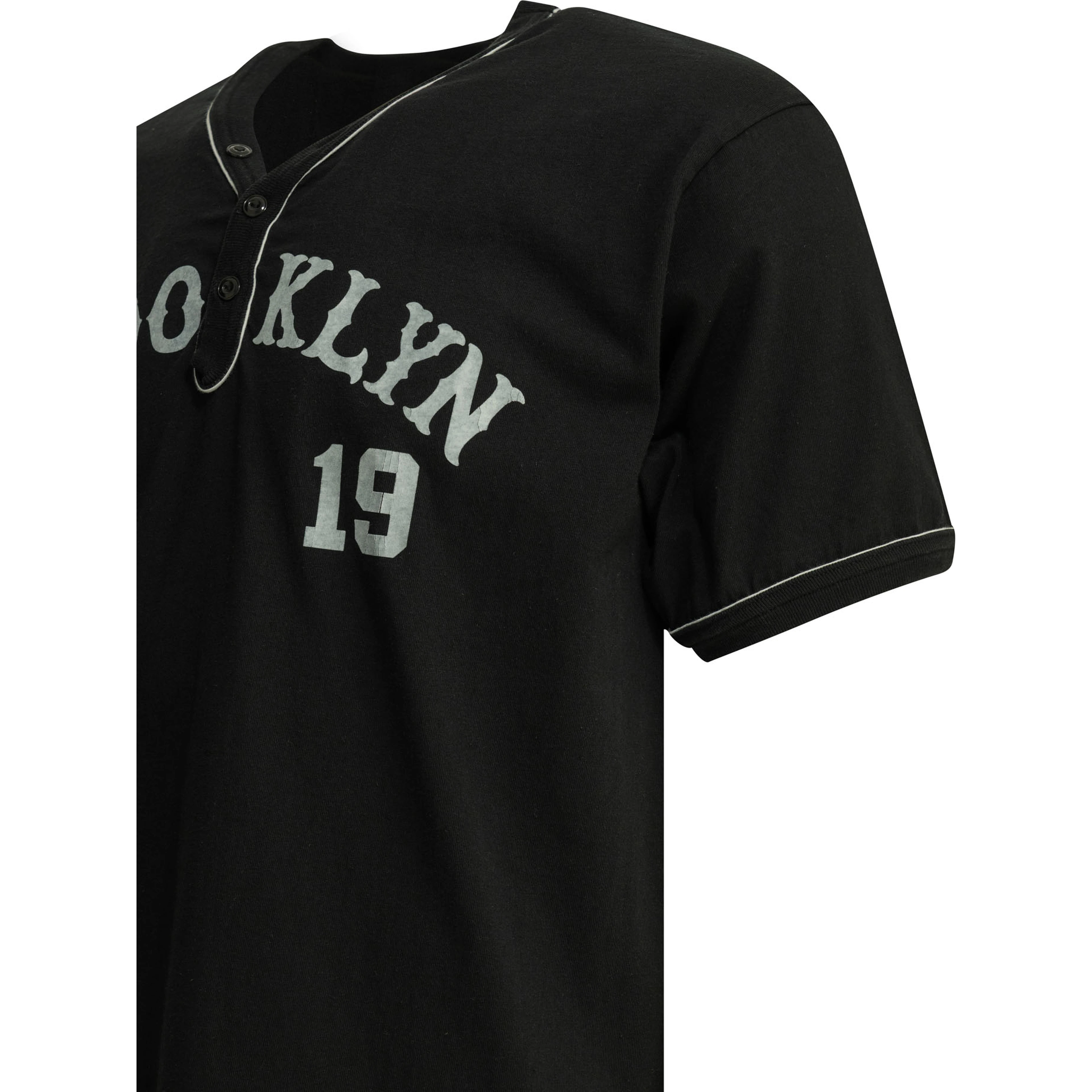 "Brooklyn 19 Baseball" Henley T-shirt