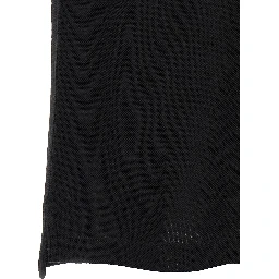 Black Cotton Polo Shirt