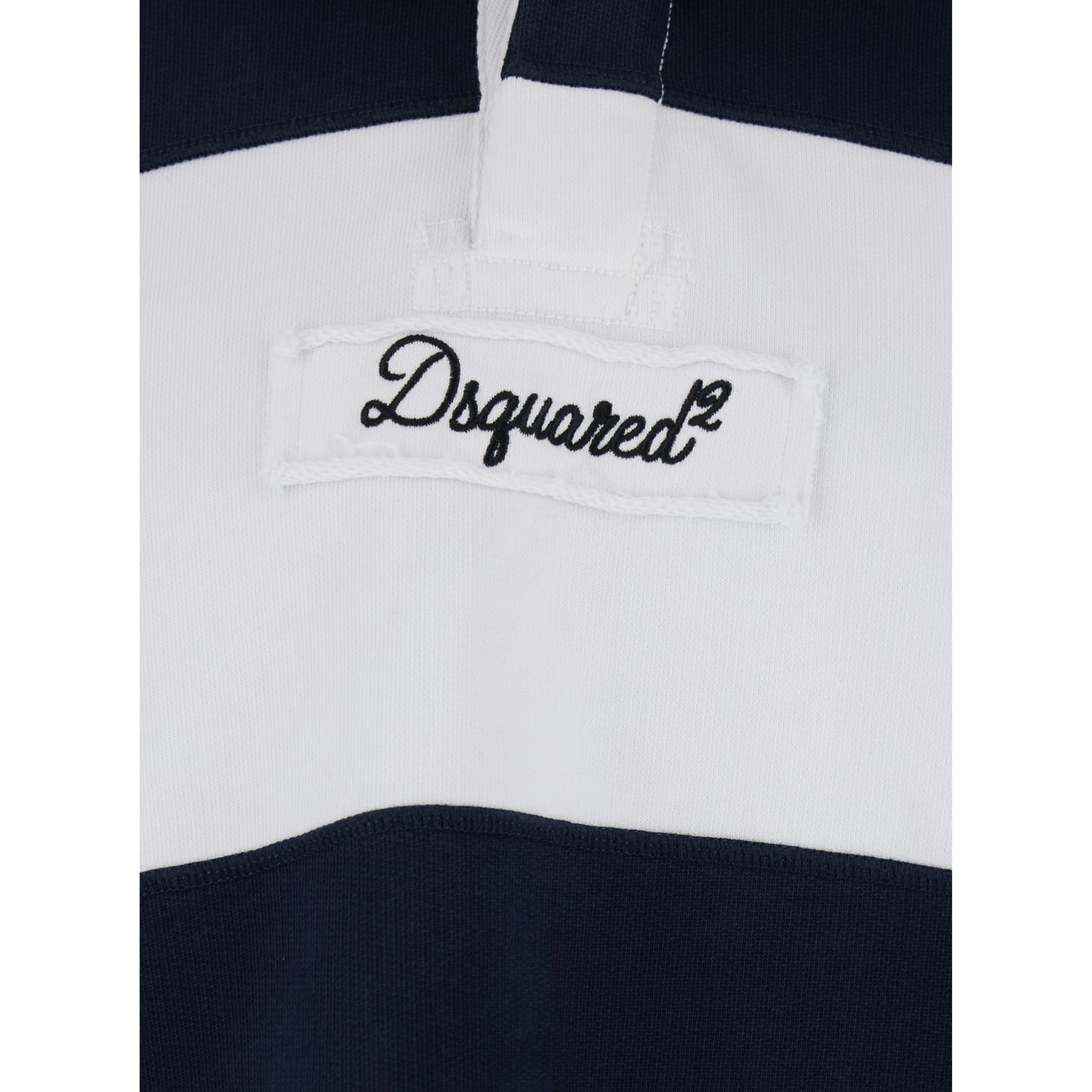Multicolor Long-Sleeve T-Shirt with Patch Logo on the Front in Cotton for Men