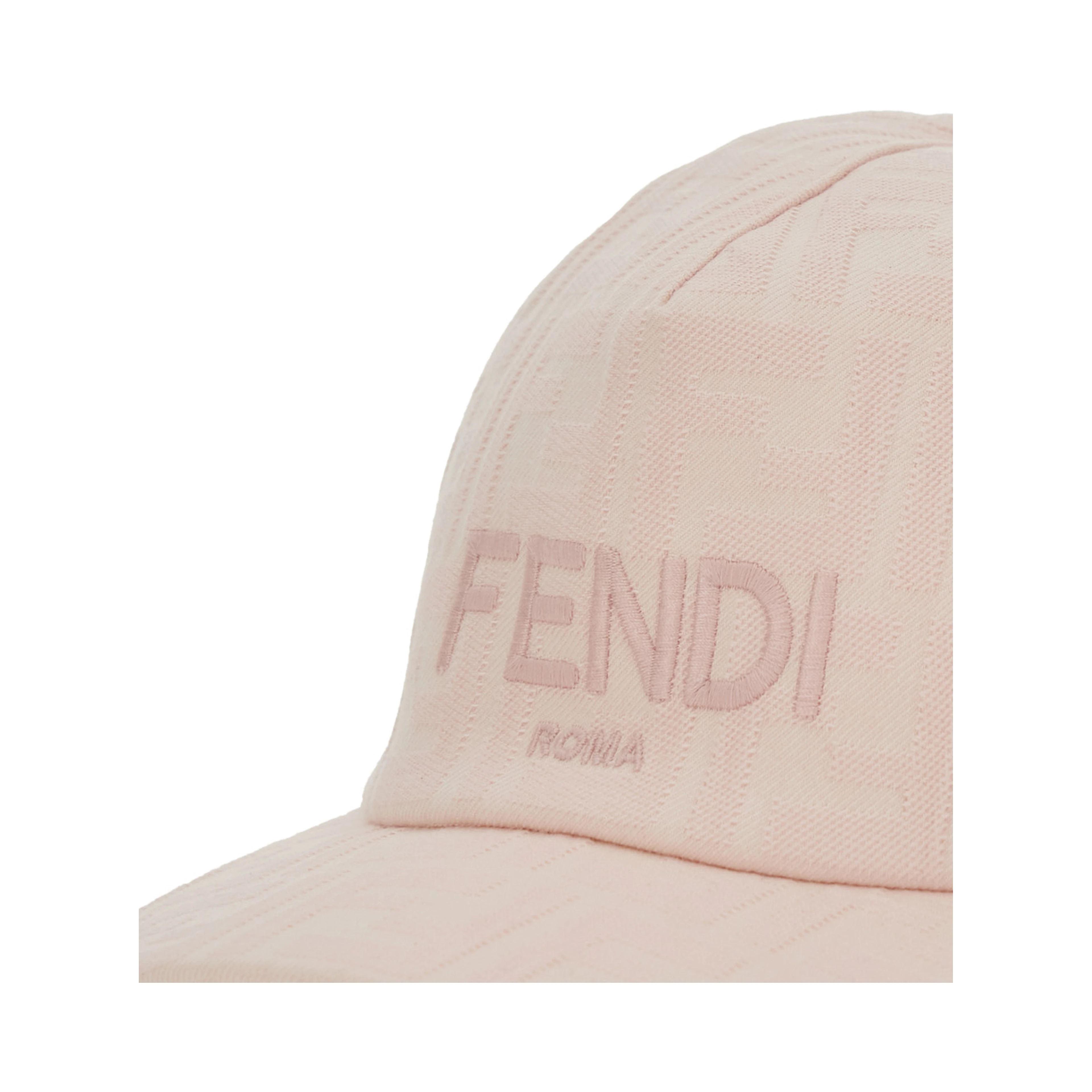 Pink baseball Cap with logo lettering on the front in stretch cotton girl