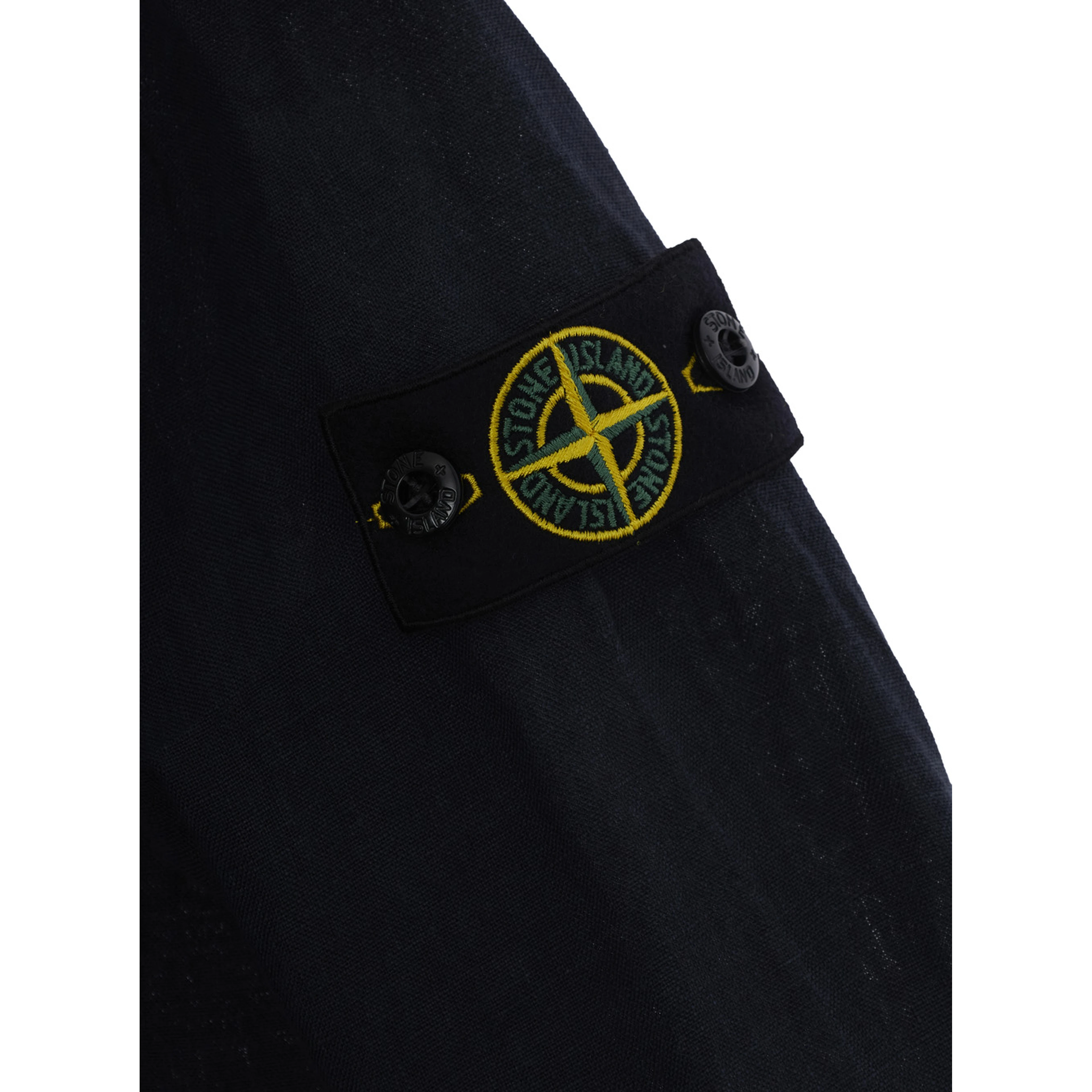 L1S161100003S0145V0020 Blue Linen Shirt Men