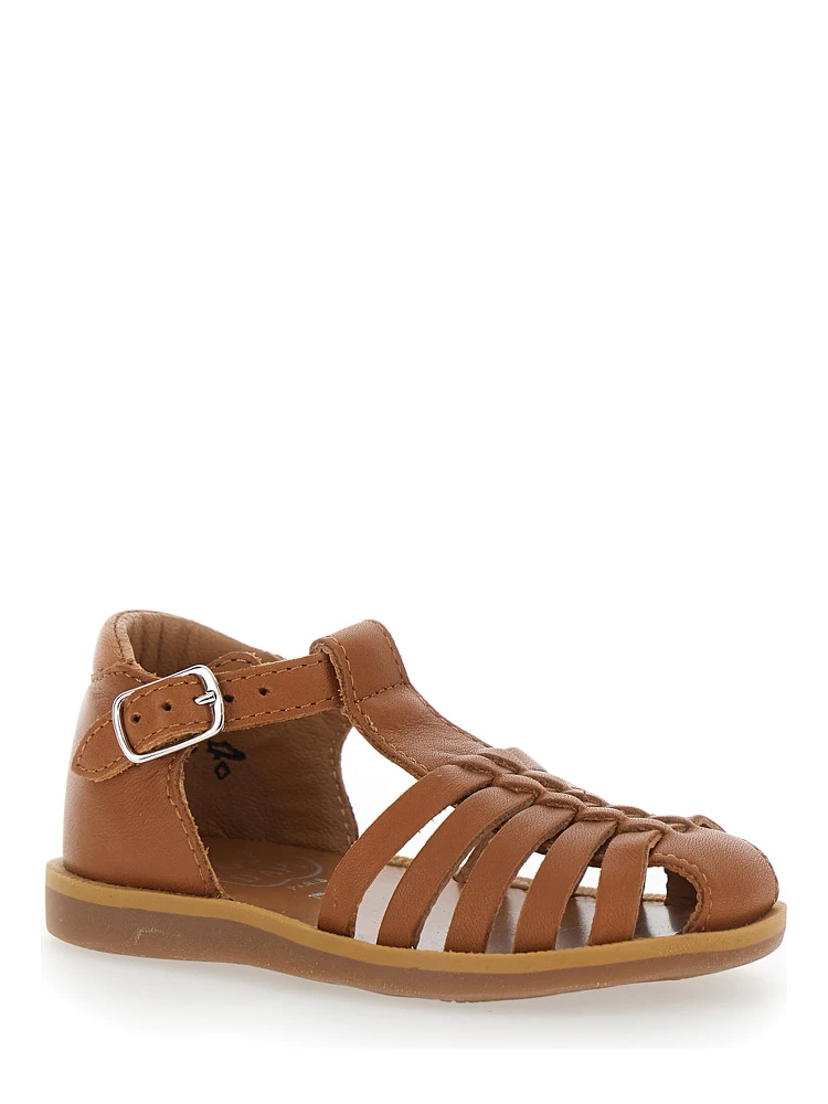 PITTI NAPPA Brown Leather Sandals alternative