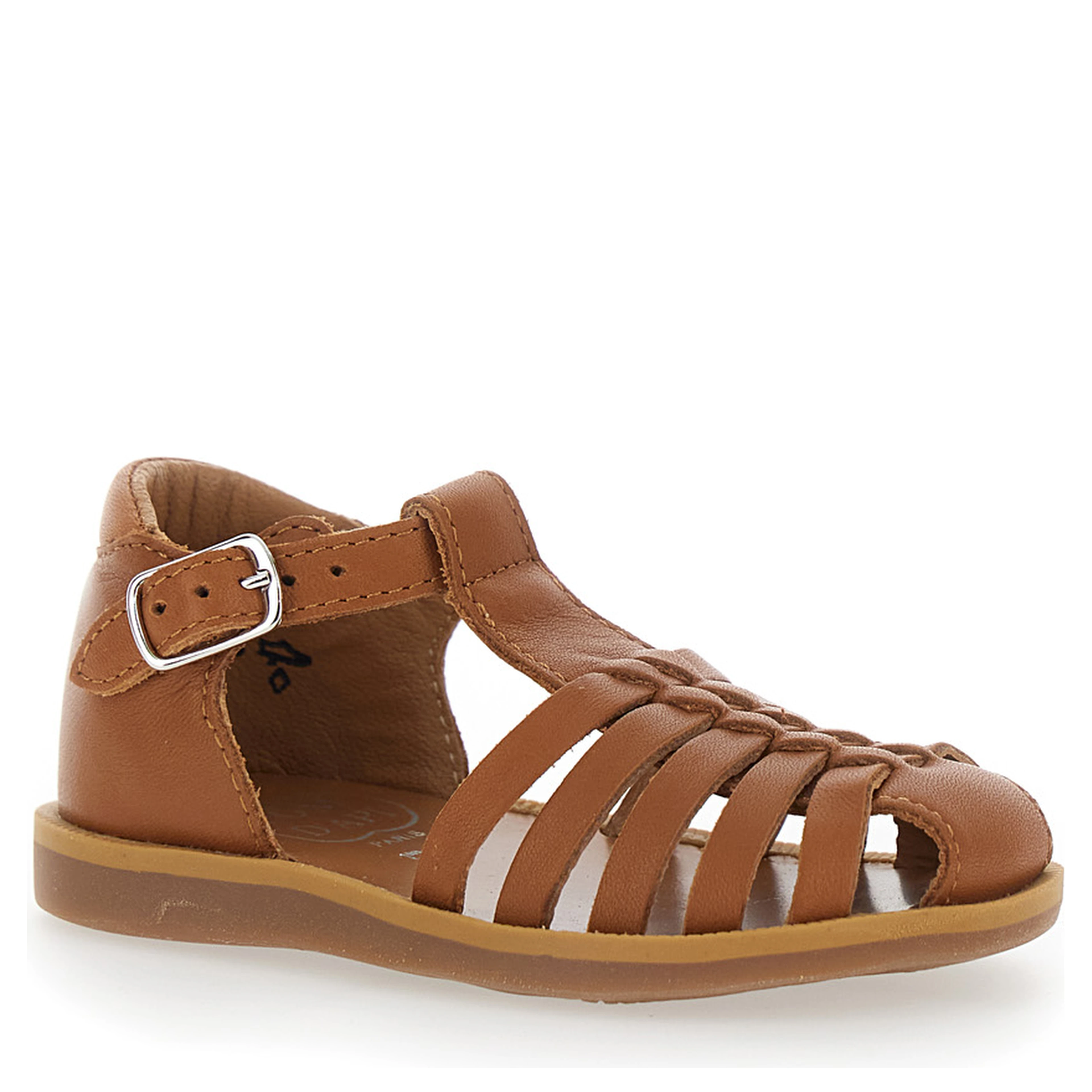 PITTI NAPPA Brown Leather Sandals