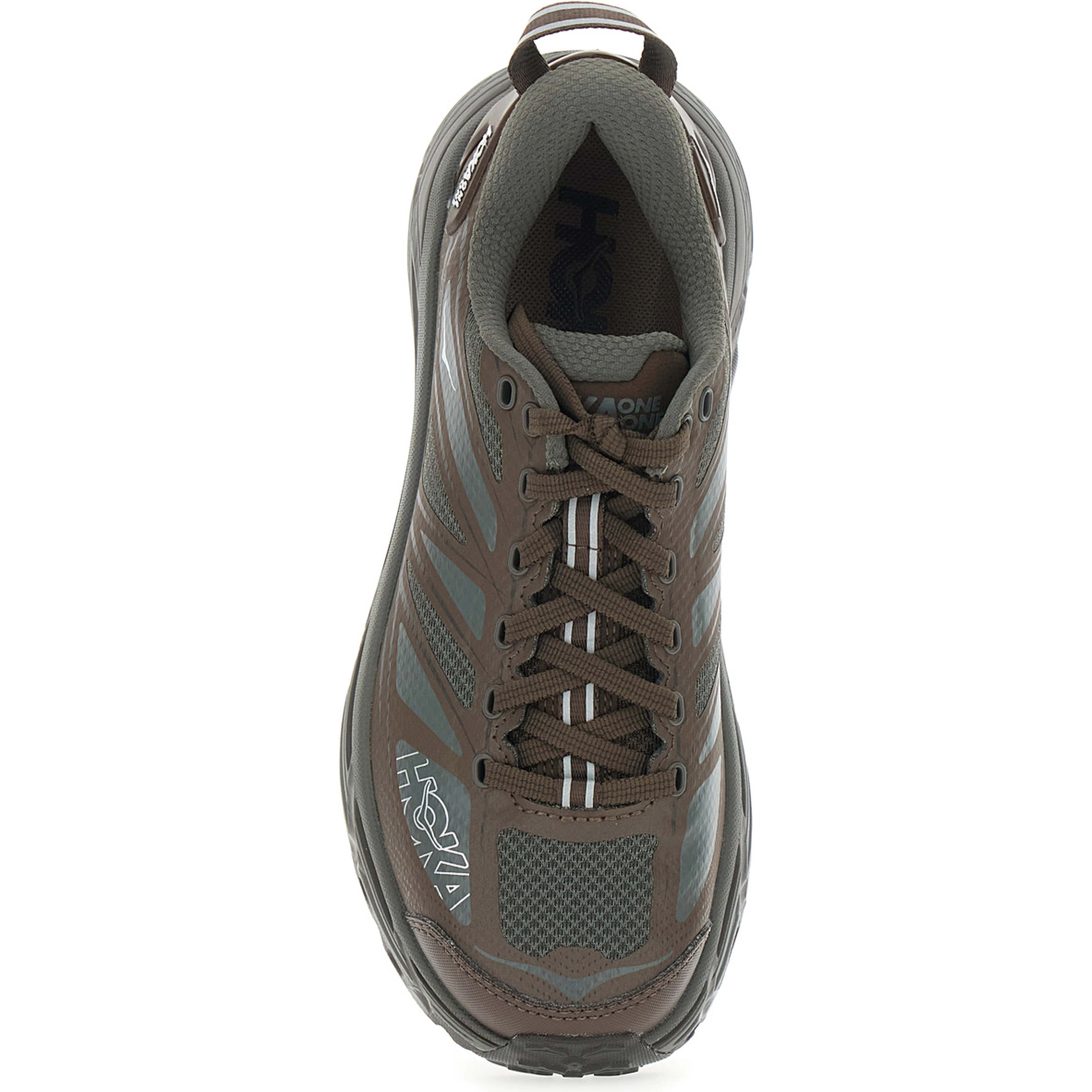 Mafate Speed 2 Black Low Top Sneakers with Logo Print on the Side in Tech Fabric Unisex