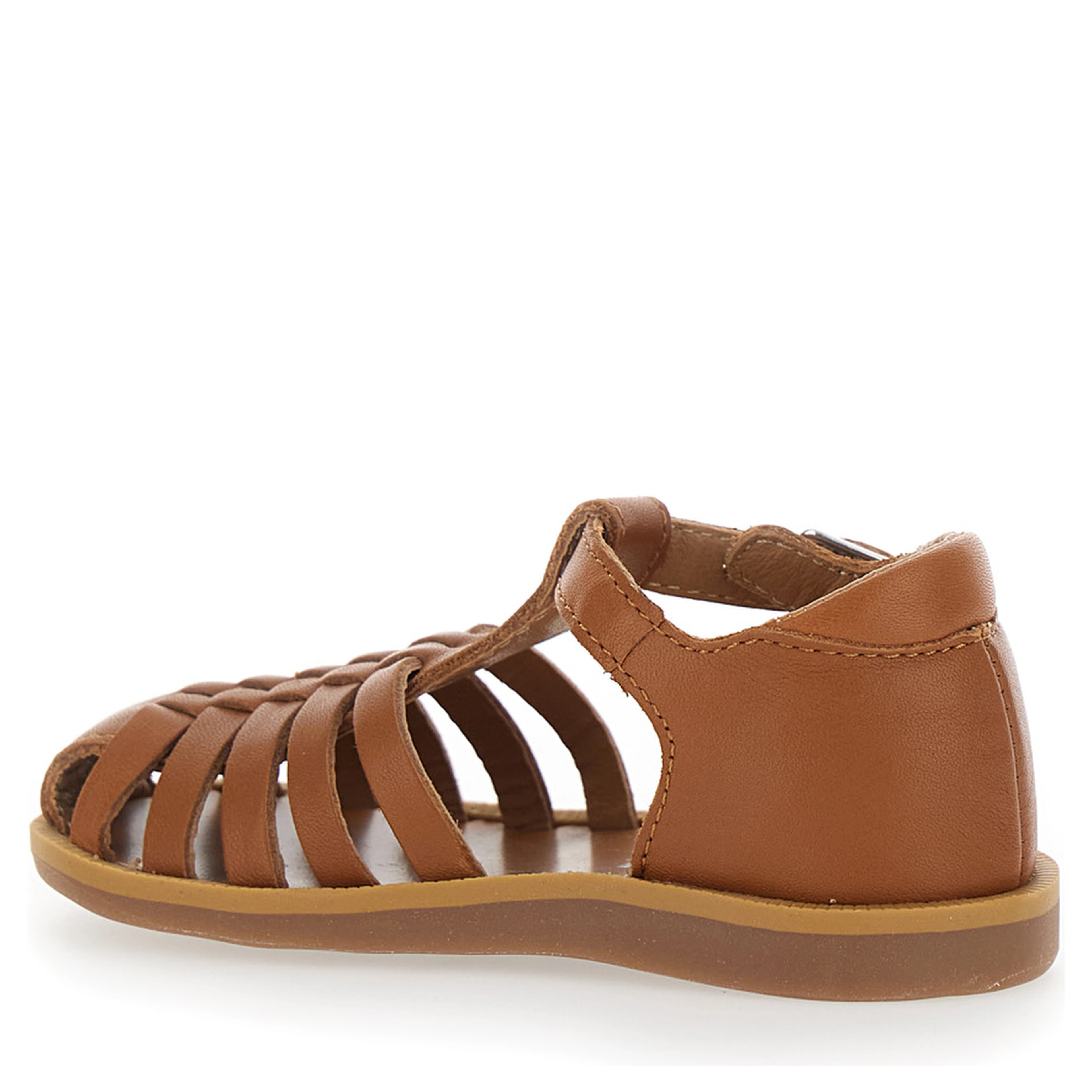 PITTI NAPPA Brown Leather Sandals