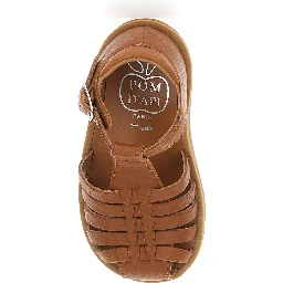 PITTI NAPPA Brown Leather Sandals