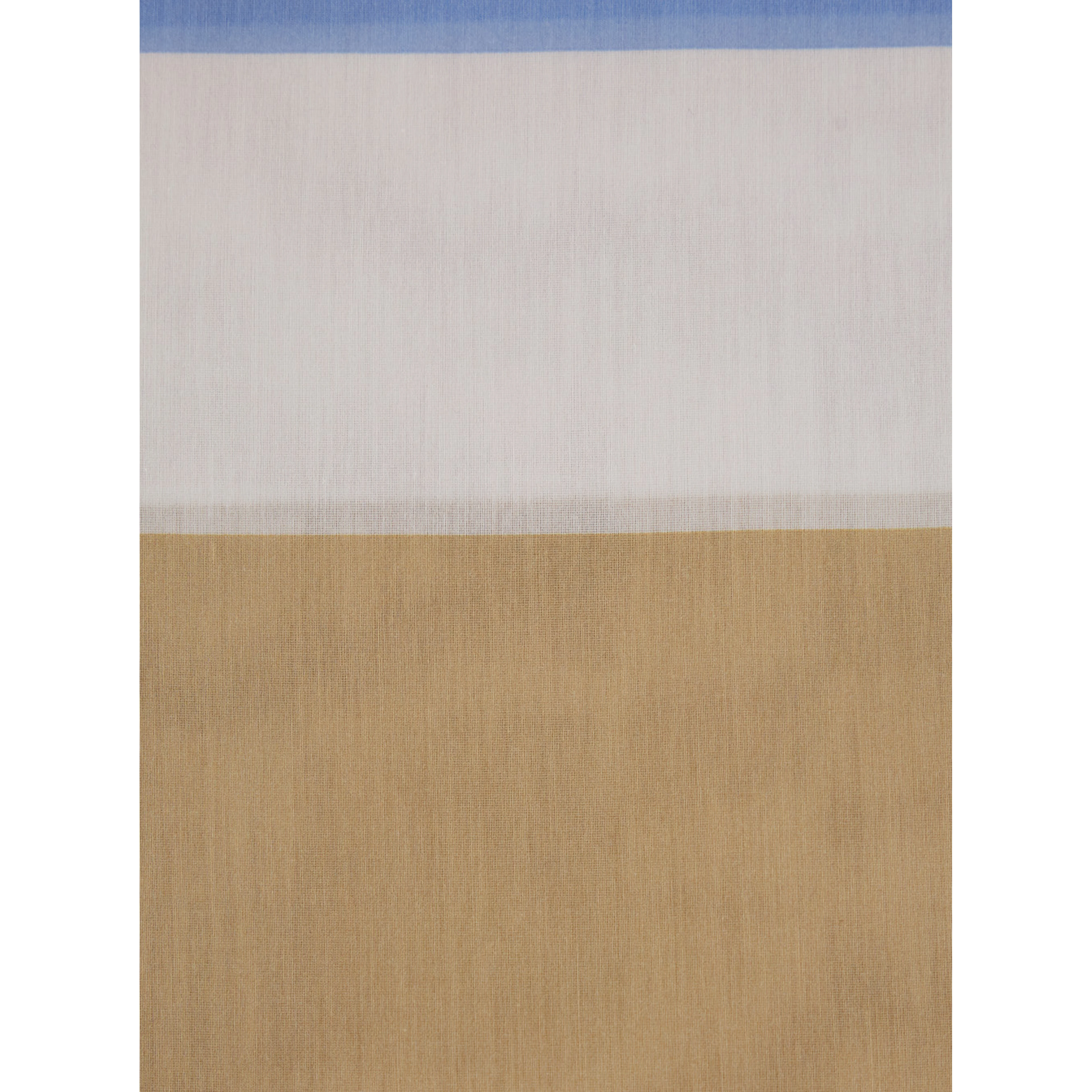 Multicolor Scarf with All-Over Print in Cotton and Silk for Women