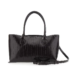 Shell Brot Brown Shoulder bag with Adjustable and Removable Strap and Pendant on the Front in Leather for Women
